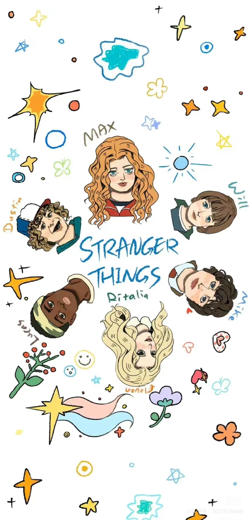 怪奇物语壁纸，爱之