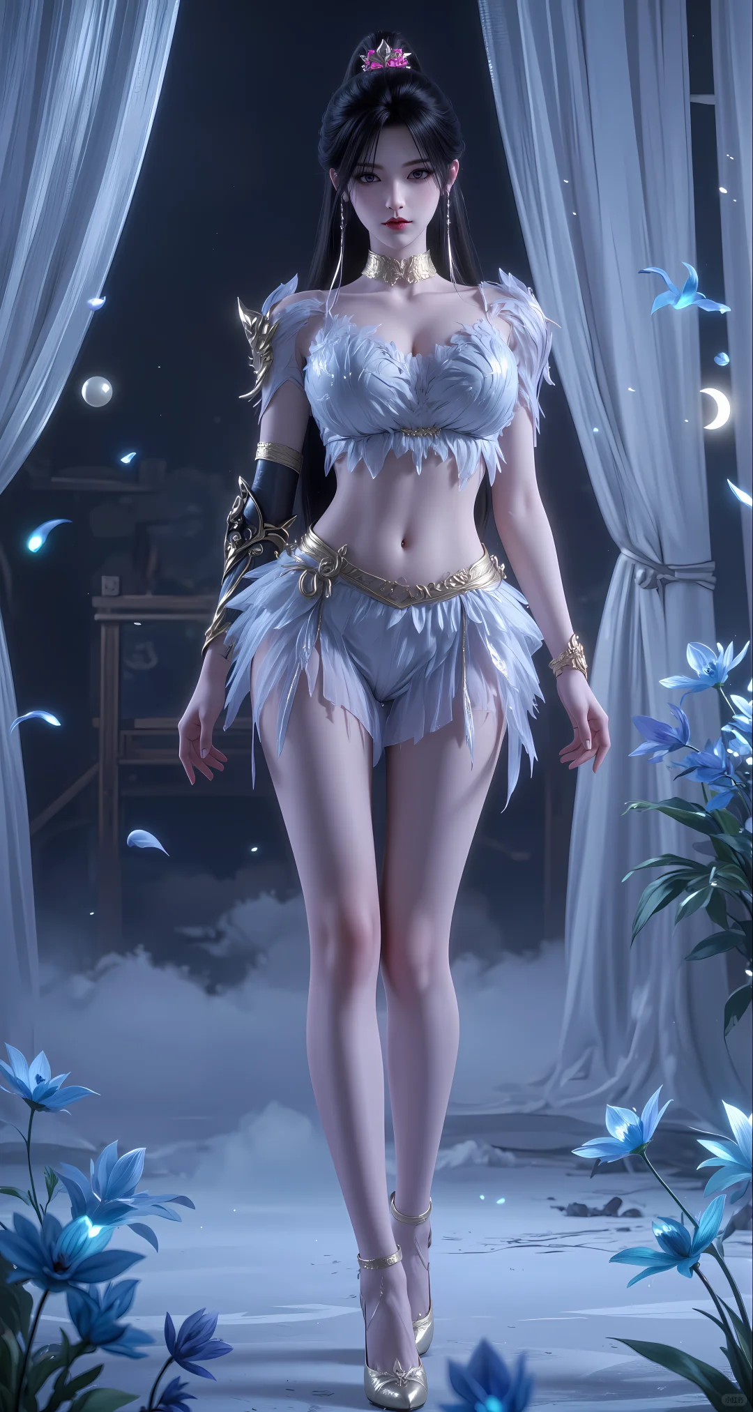 「壁纸」赵襄儿，这腿我愿称之为最强！