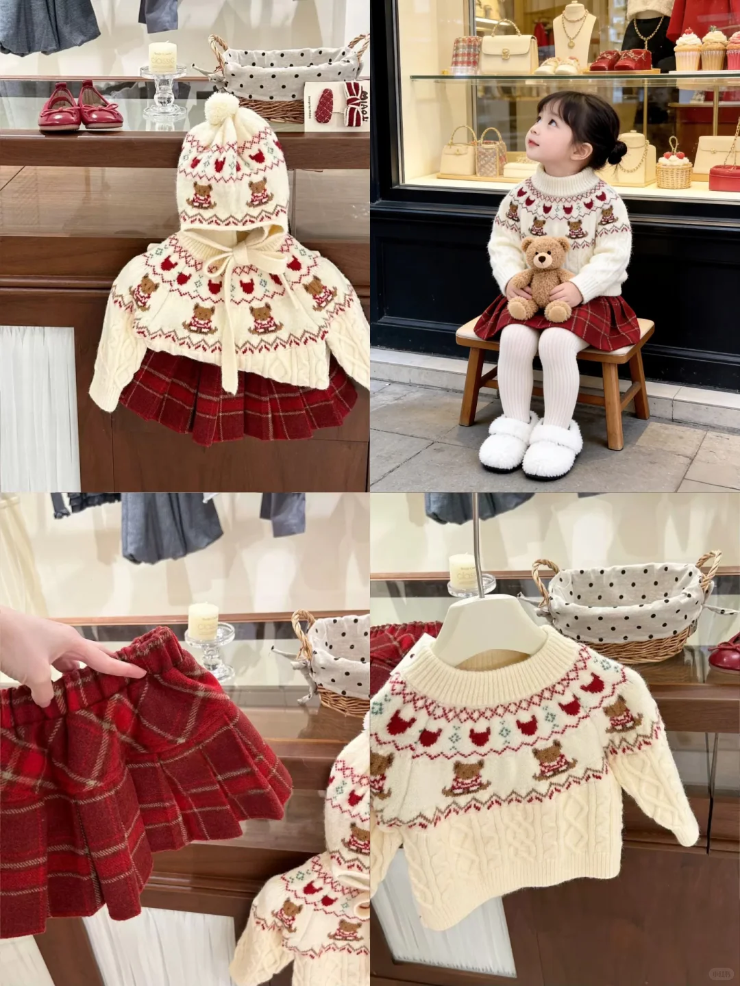 一岁女宝的拜年方式😍我选一套搭