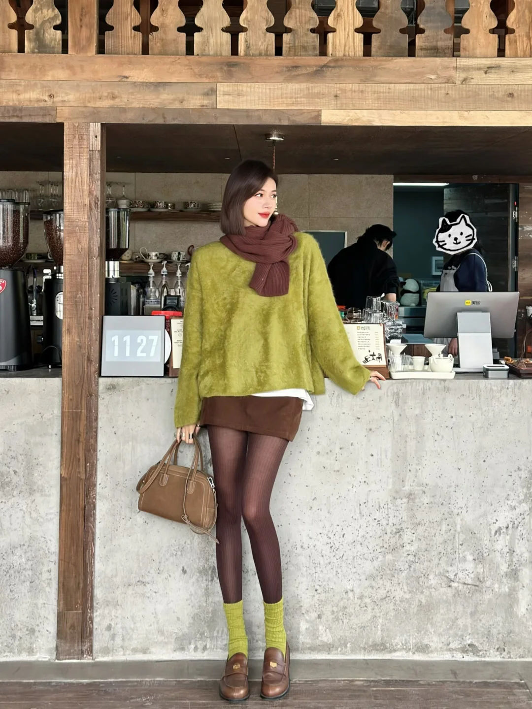 平平无奇秋冬配色小能手🫒🐻～