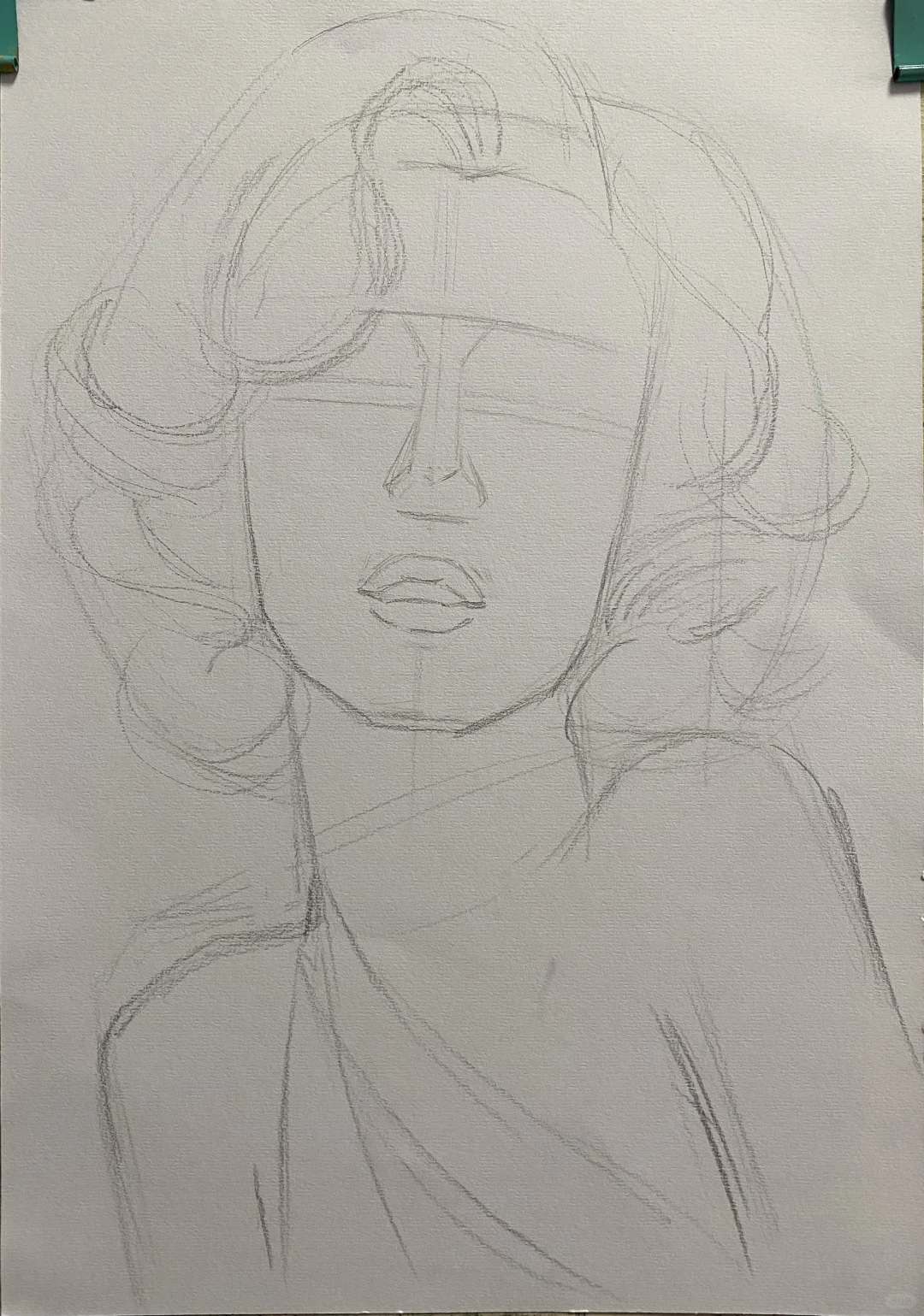 🔥素描笔下的《玛丽莲·梦露》❤️