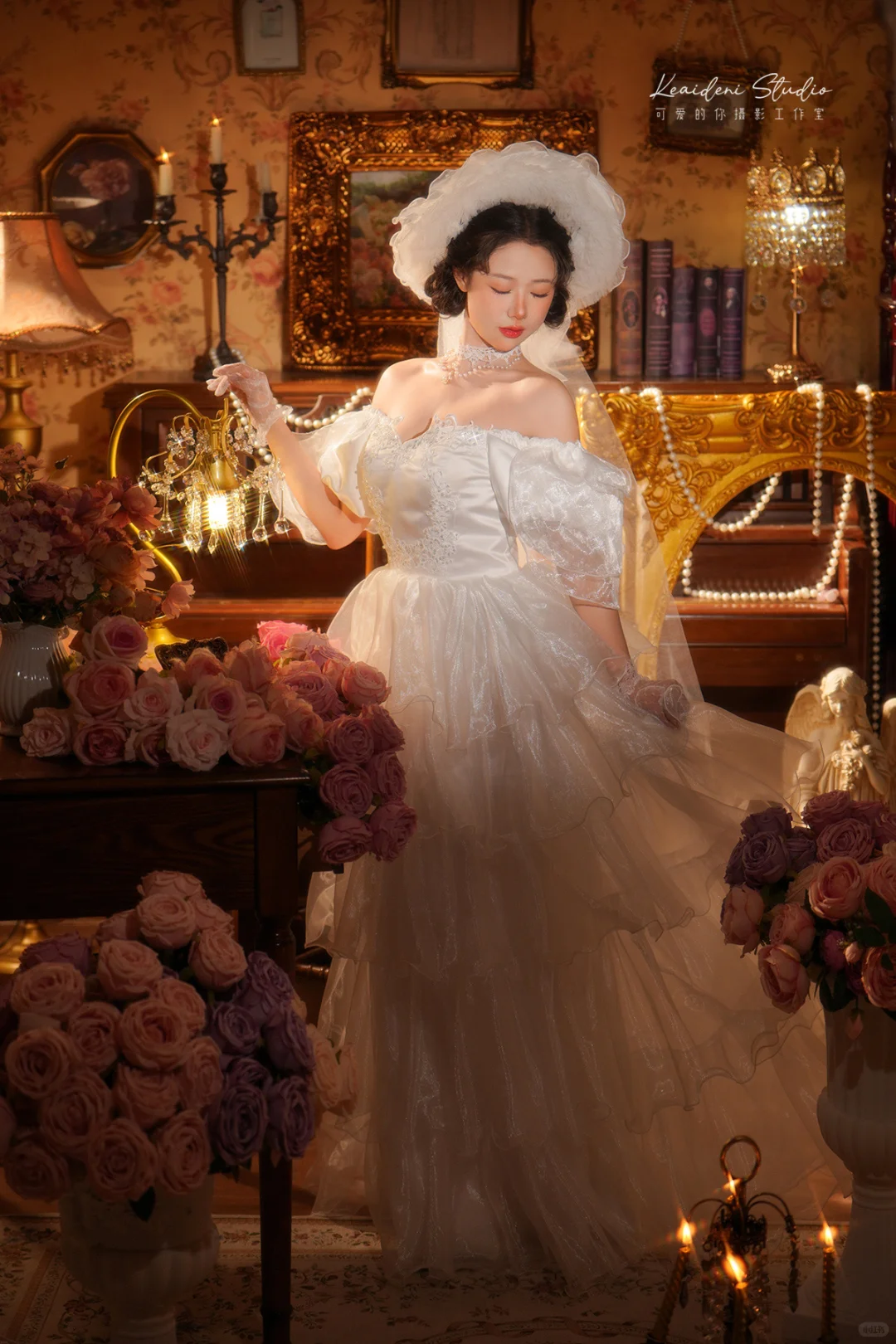 生日这天我穿上了婚纱也太幸福了！赣州写真