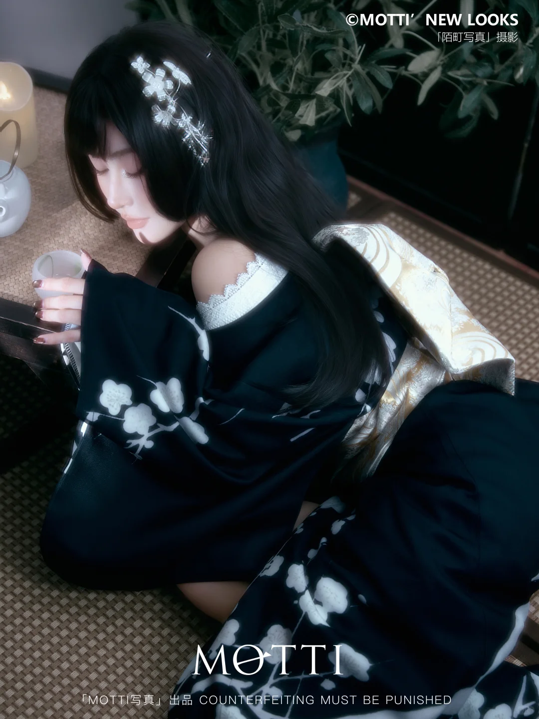 京都黑道千金一日体验🥀恶女花魁写真🖤