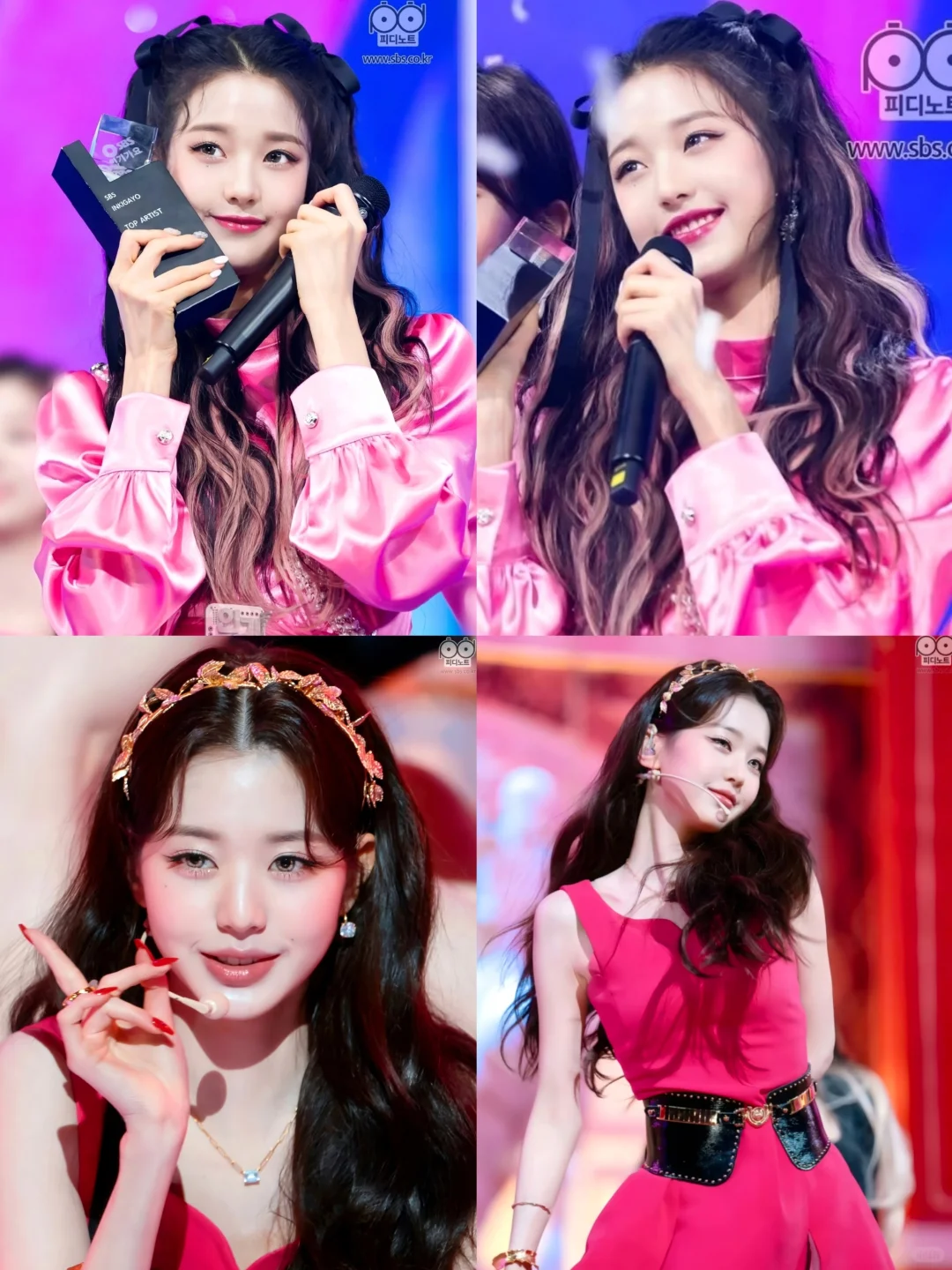 世界上找不到第二个比她更适合玫红色的女人