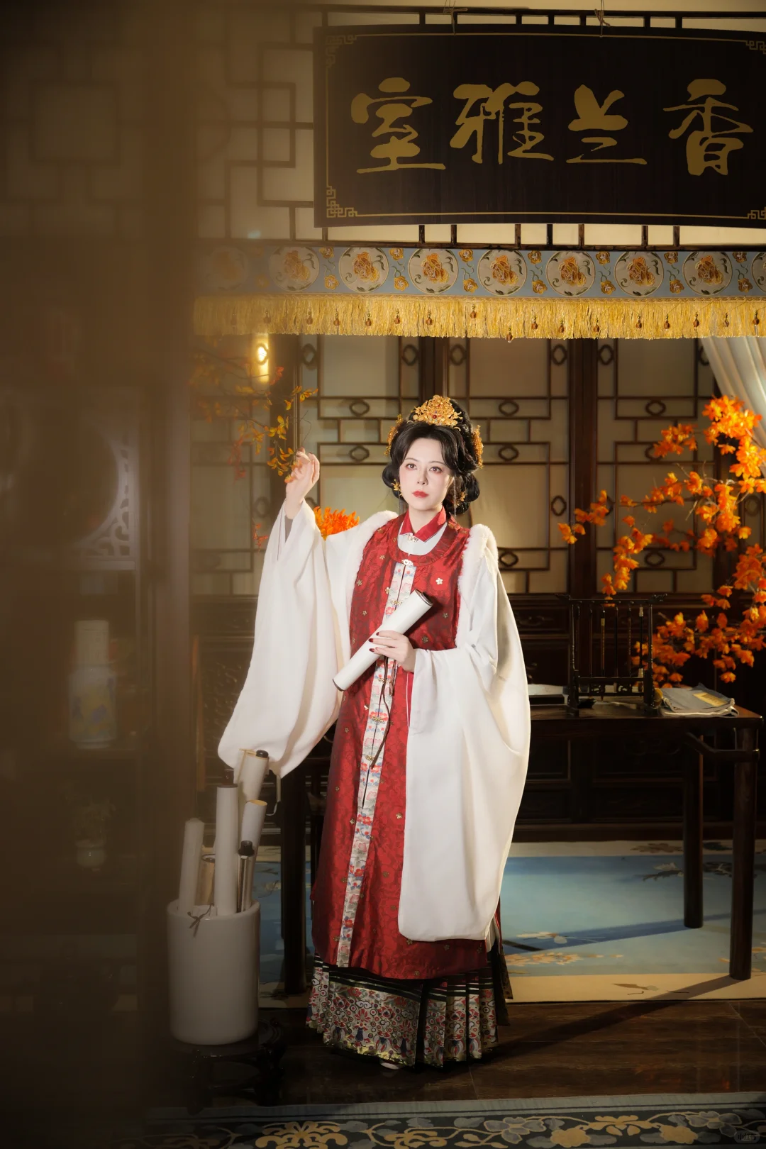 冬日里的大明贵女