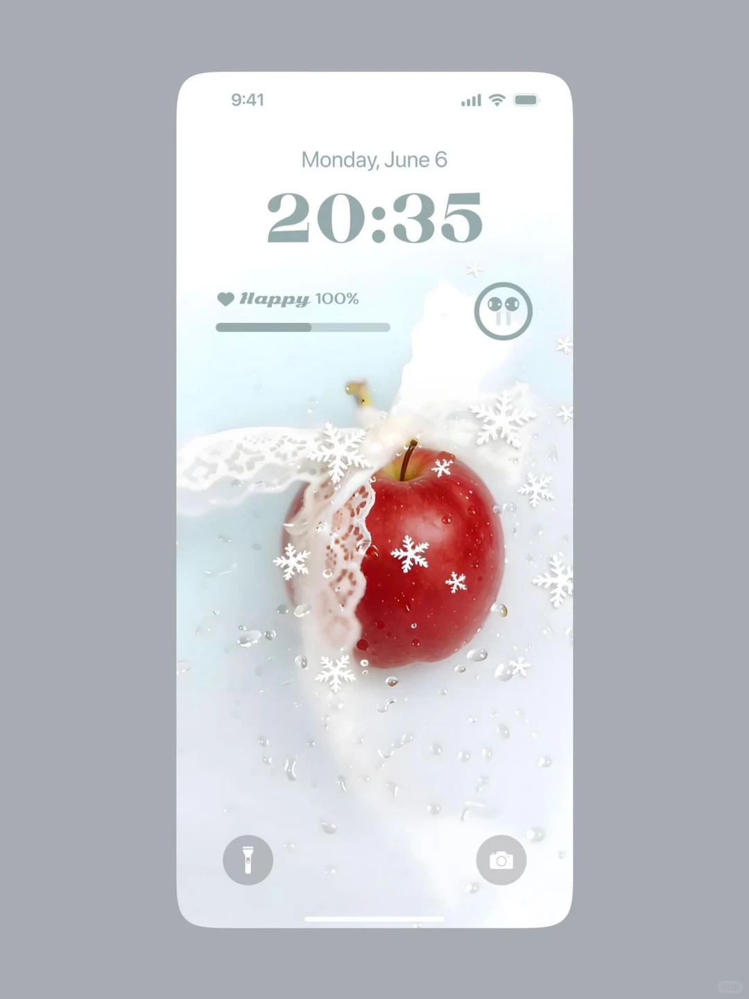 苹果壁纸｜好喜欢我的壁纸啊啊啊啊啊！❄️