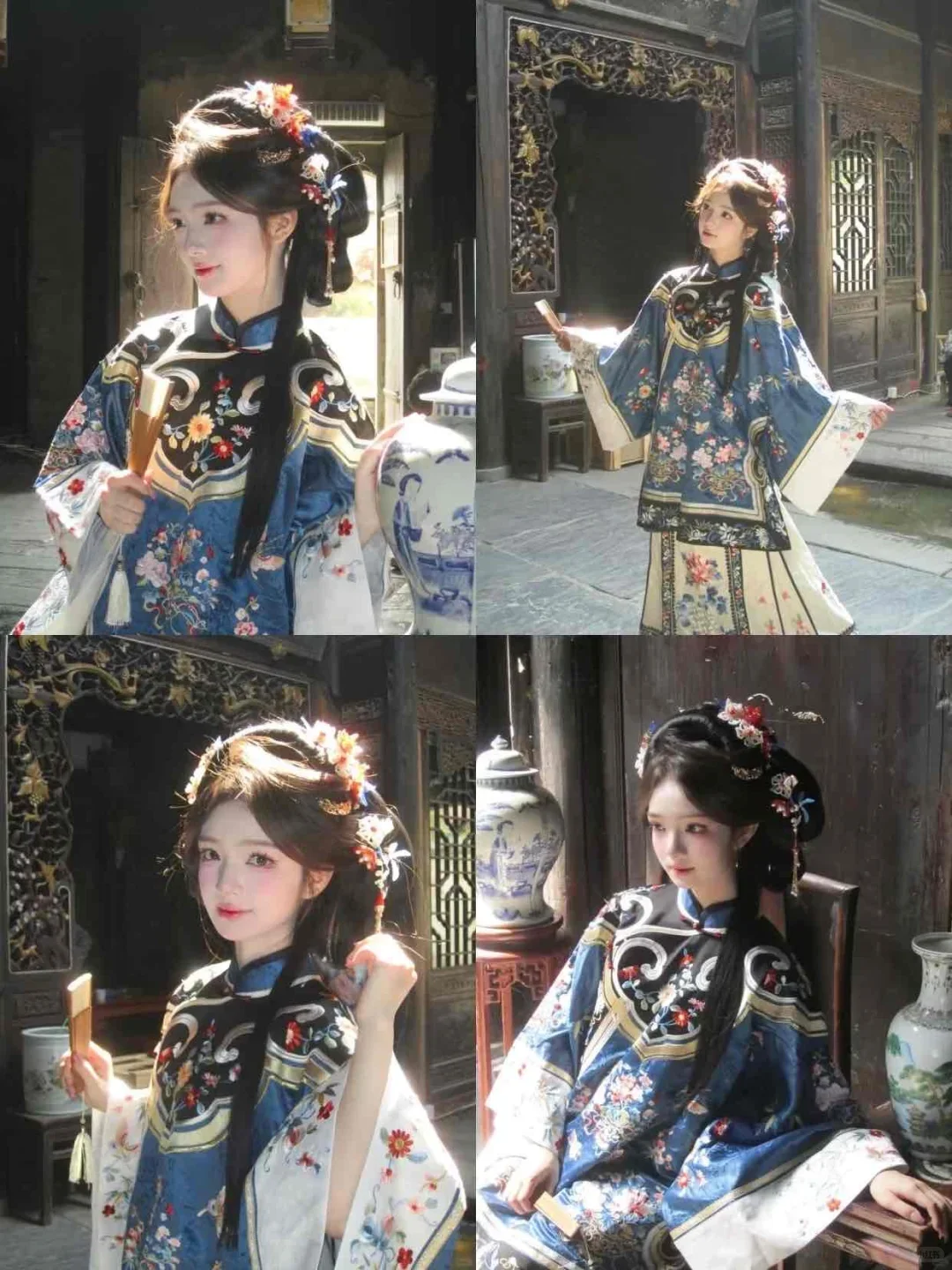 在景德镇丨耗时一小时的清汉女妆造‼️绝美
