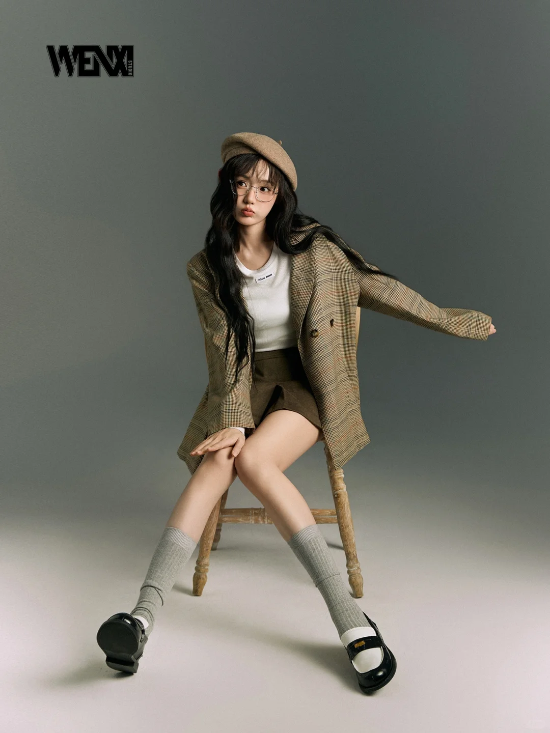 韩风画报 学院鬼马少女🔍