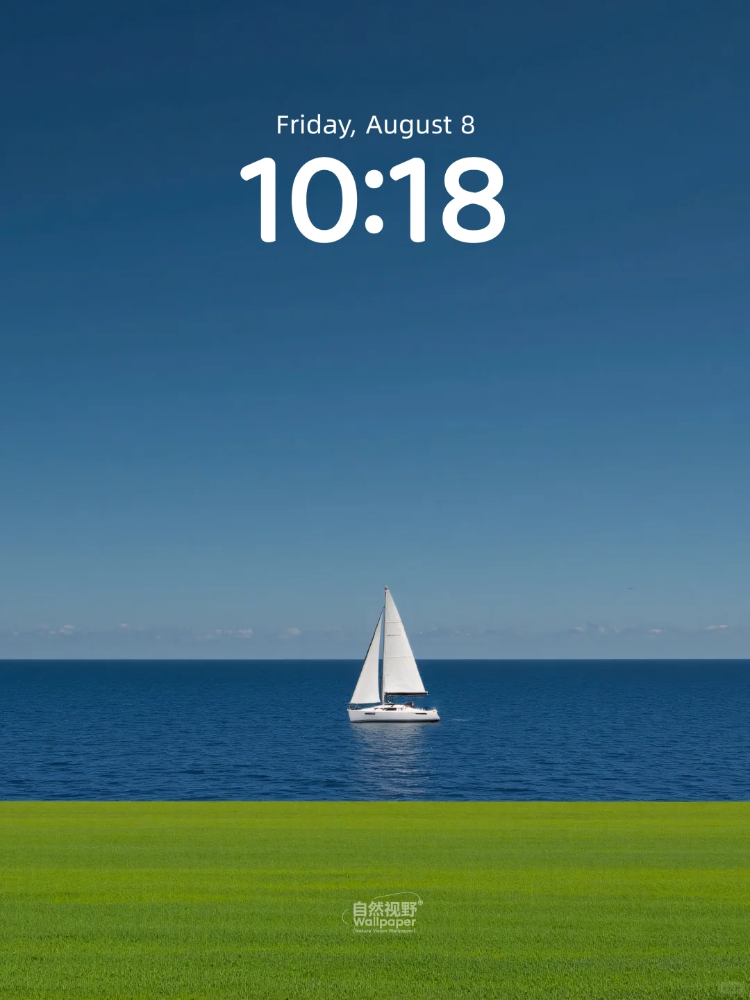 孤帆远影丨海上的宁静与悠闲丨4K风景壁纸