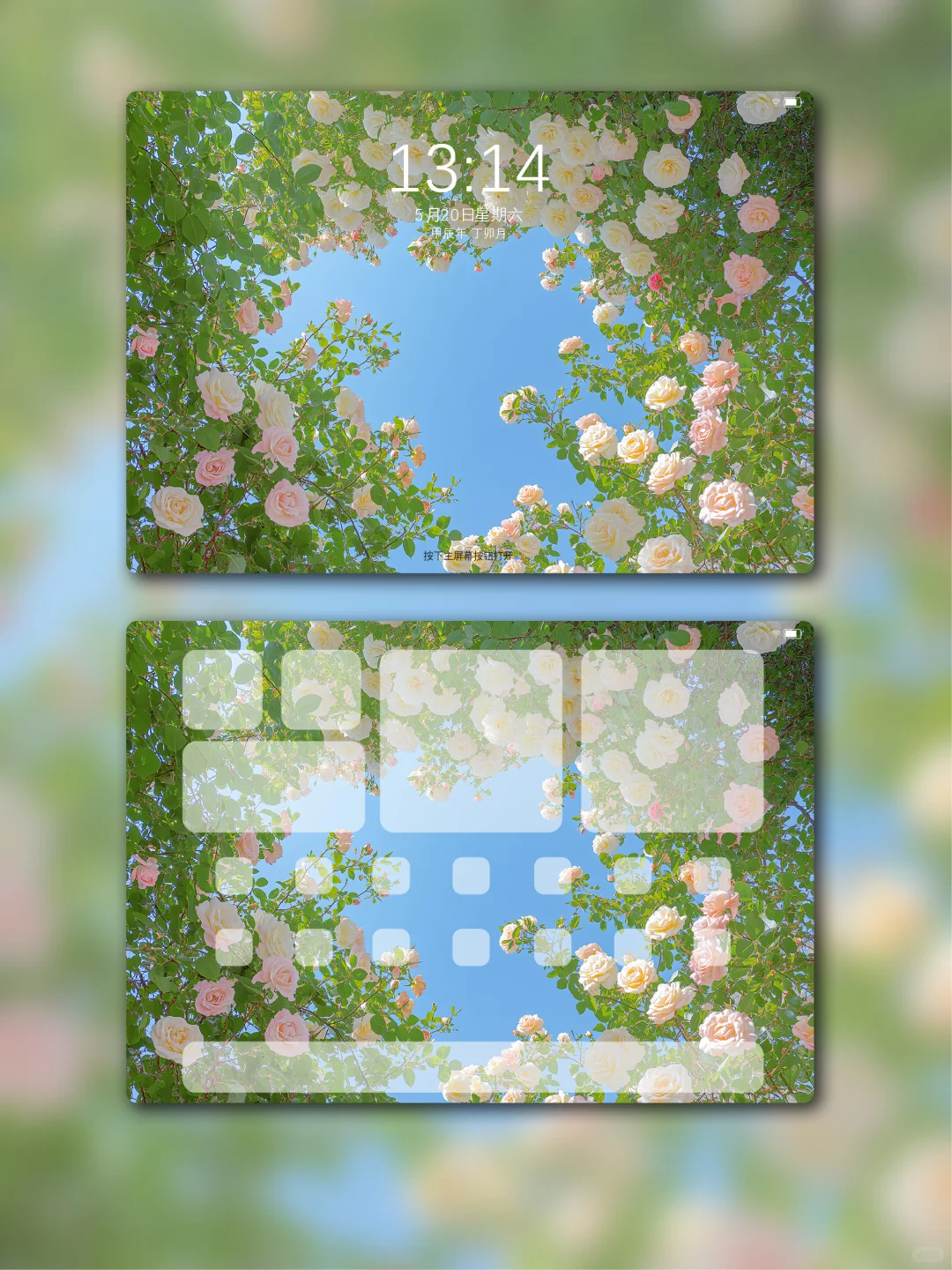 唯美治愈系花海壁纸，太喜欢啦！83