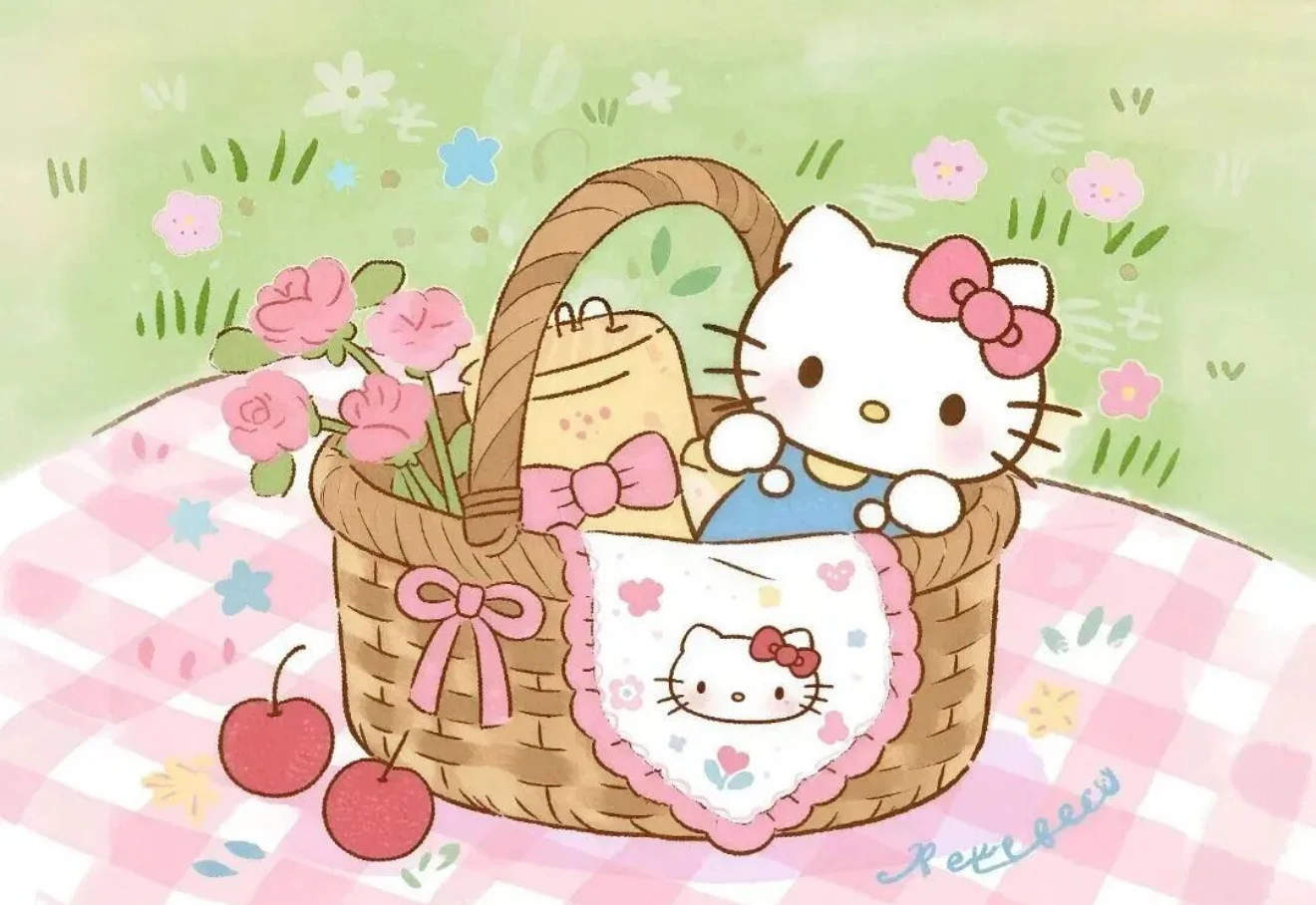 Kitty壁纸～| iPad 平板套图壁纸4️⃣