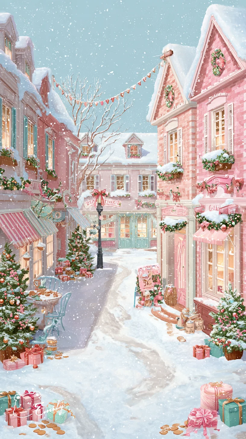 ❄️ 嘘…雪和礼物都在打瞌睡