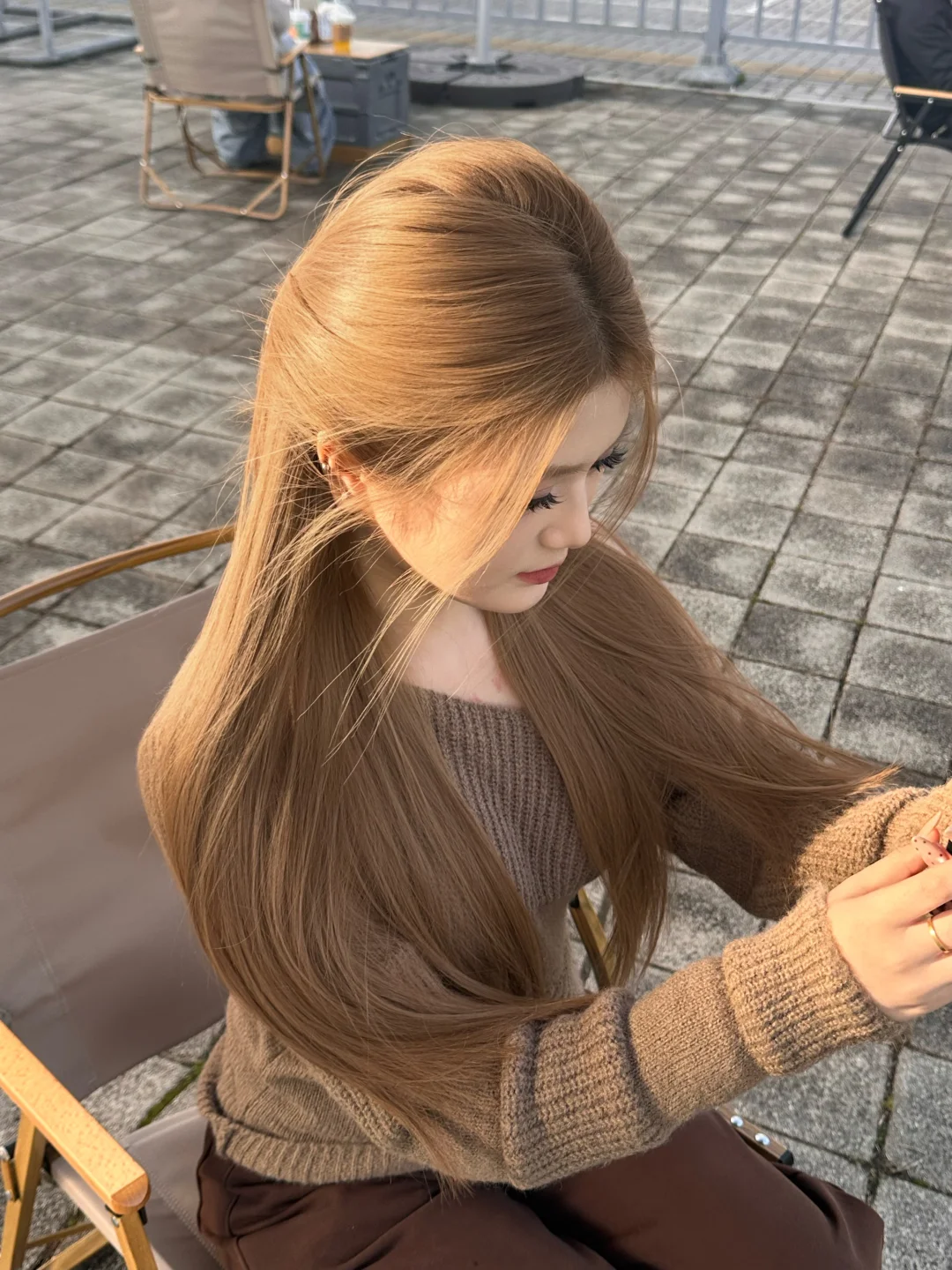 最适合秋冬的韩女发色出现了！