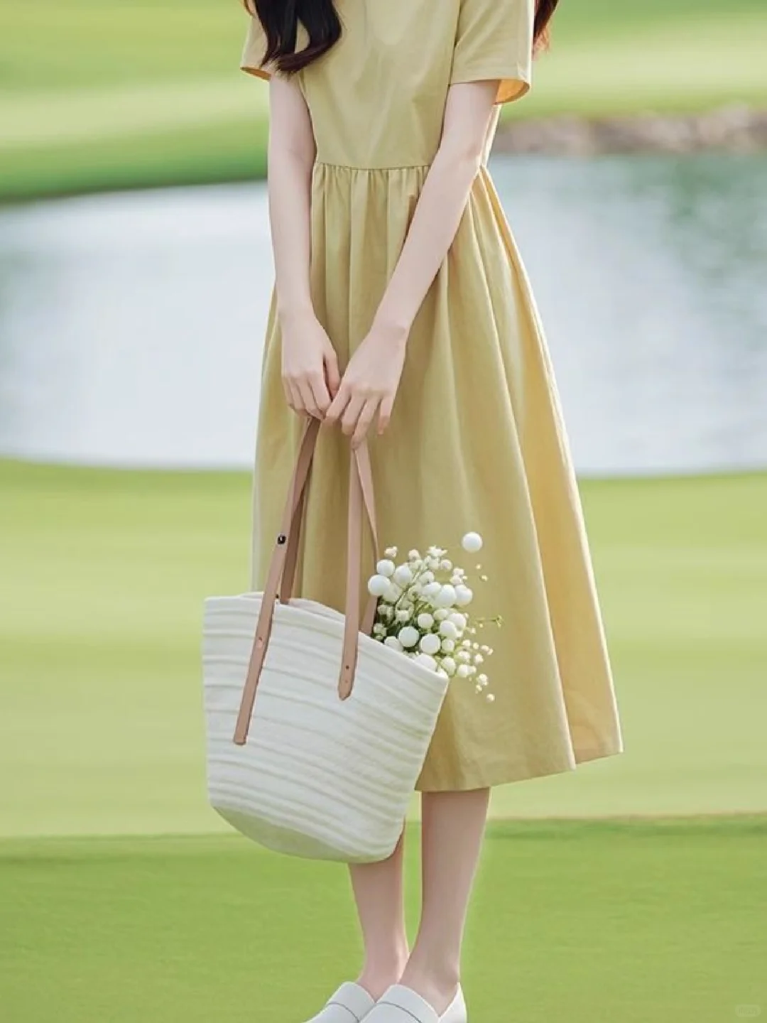 绝了！哥弟这一件裙子让我秒变韩系温柔公主