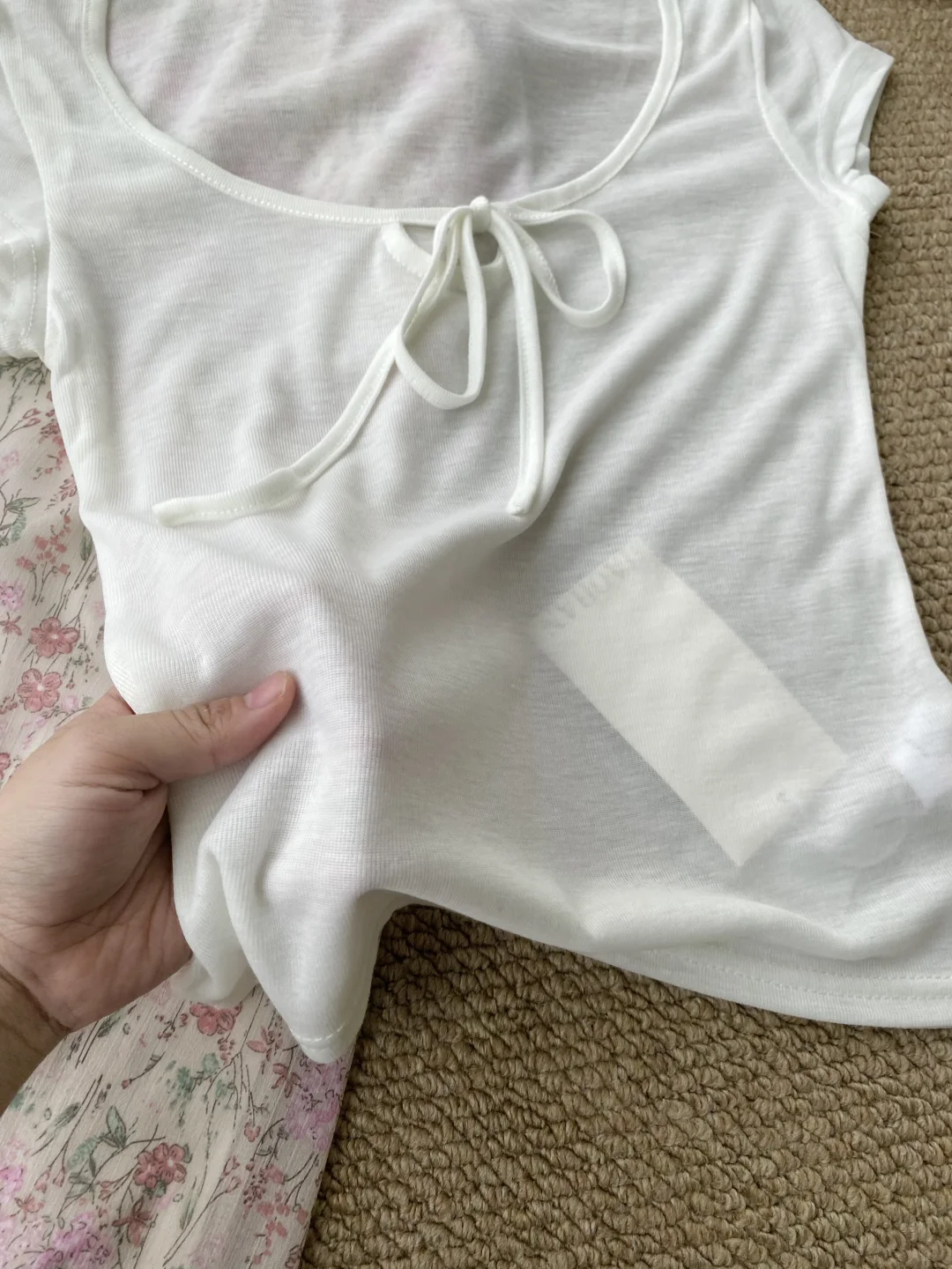 啊啊啊几十块钱挖到超满意的粉色碎花裙！