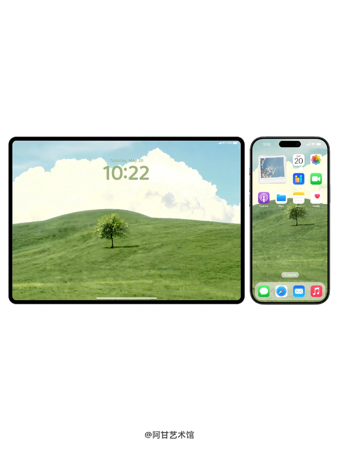 “亲爱的 往前走 走到春和景明🌿”｜壁纸