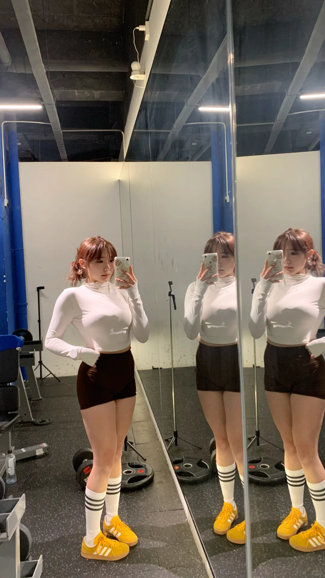 这里好久没发过健身的了