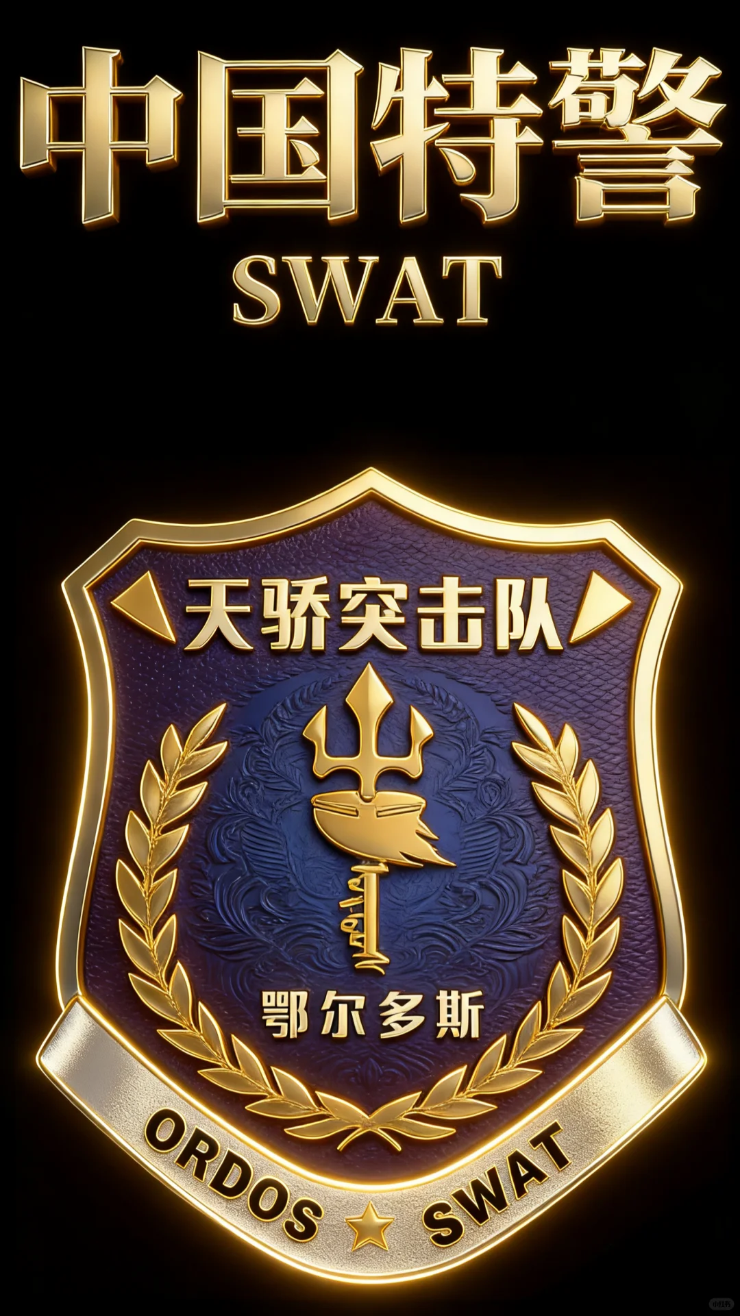 特警壁纸天花板！铁血柔情直接焊在手机上！