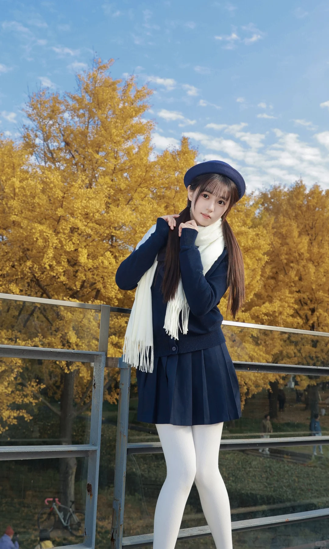 抓住秋天的尾巴，去拍银杏叶黄啦🍂