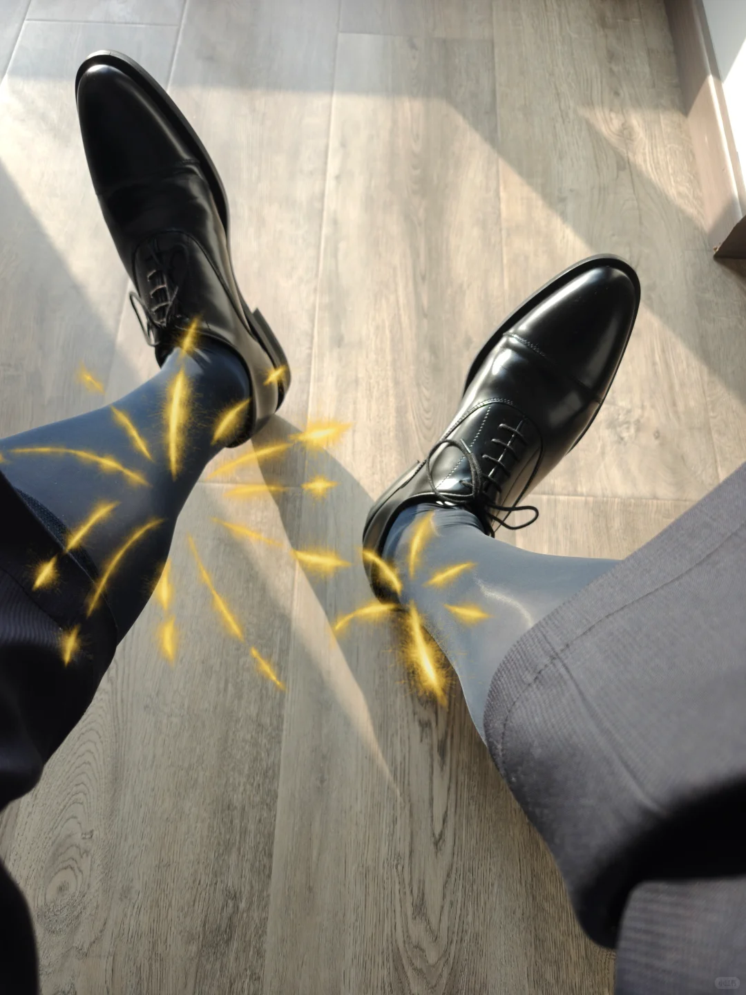 正装皮鞋 正装丝袜
