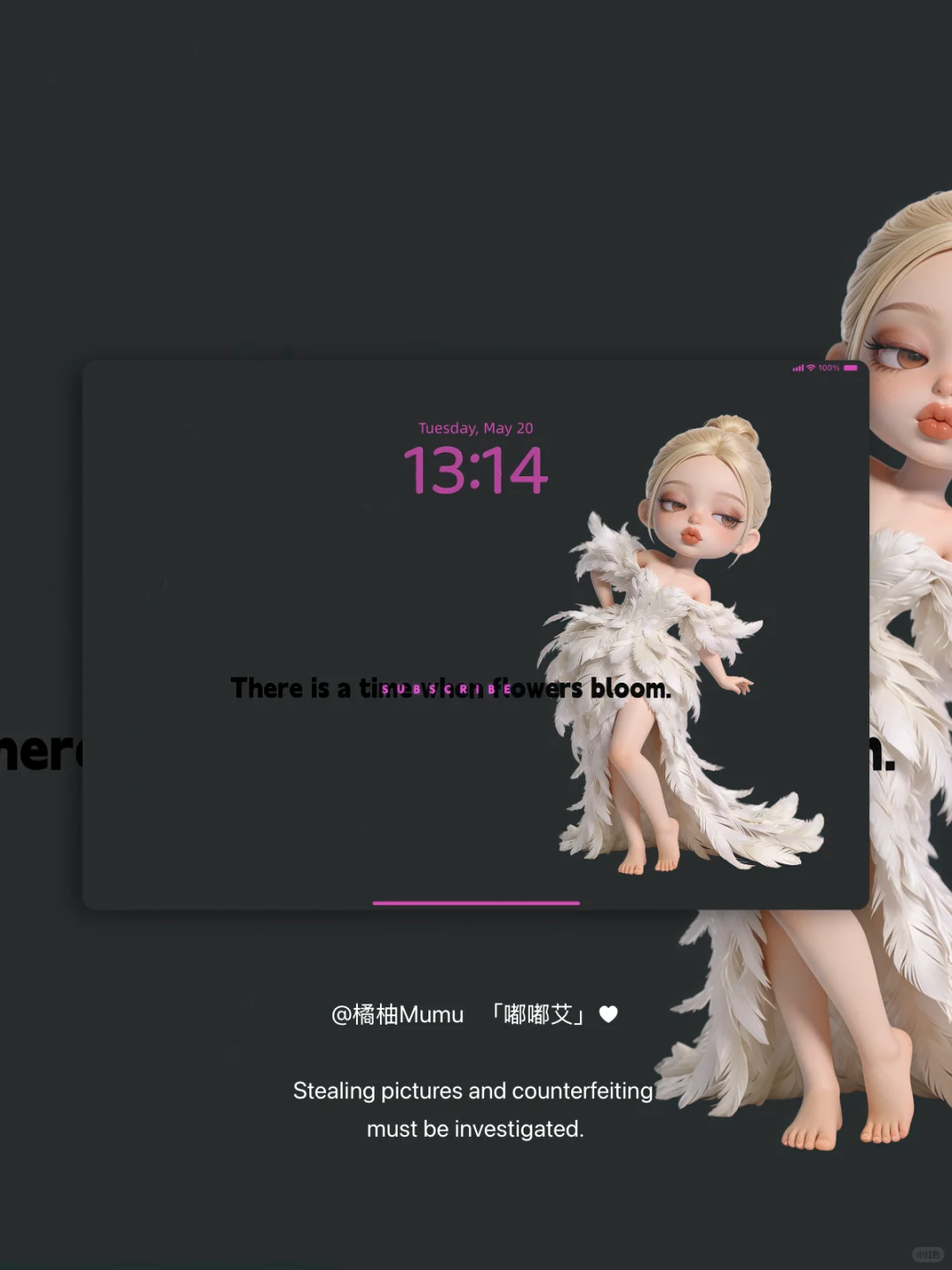 「嘟嘟艾」平板 | 手机 | 壁纸 套图|♥.2