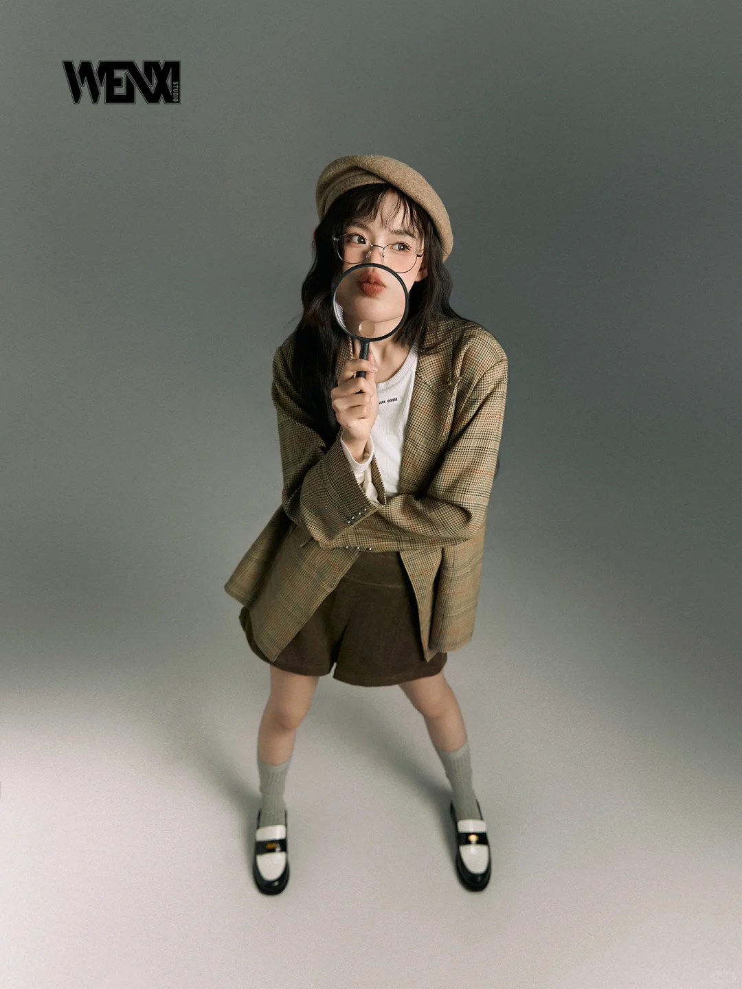 韩风画报 学院鬼马少女🔍