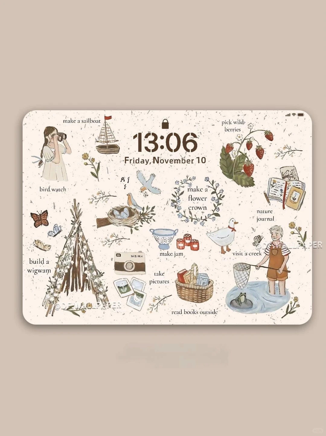 iPad壁纸｜这壁纸也太治愈了吧！！！