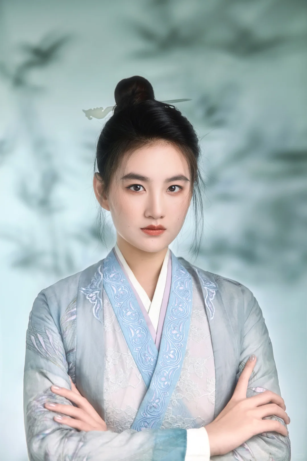 竹影里的侠气与书卷🎋能文能武侠女风范🍃