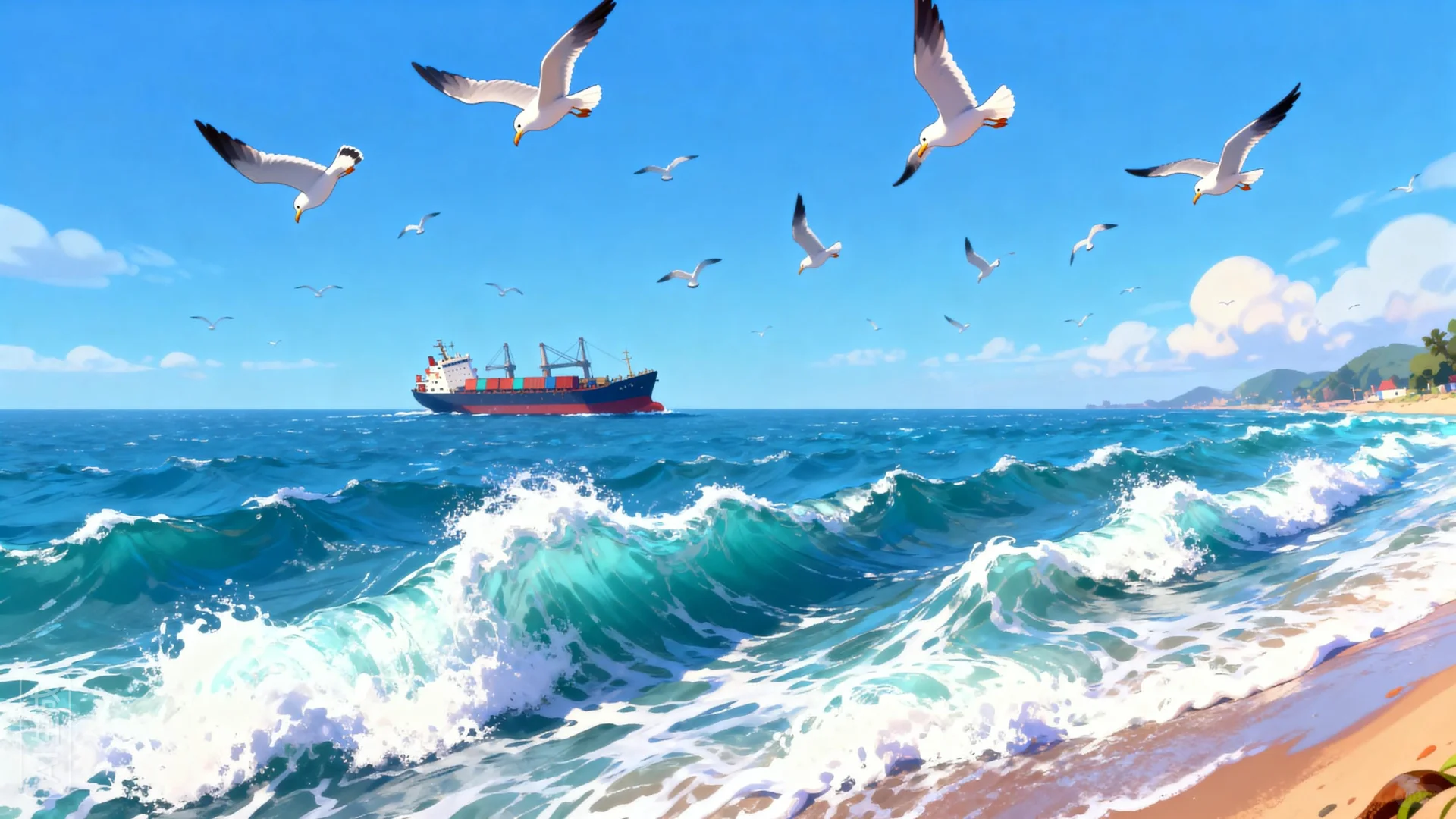 电脑&手机壁纸——大海0-014