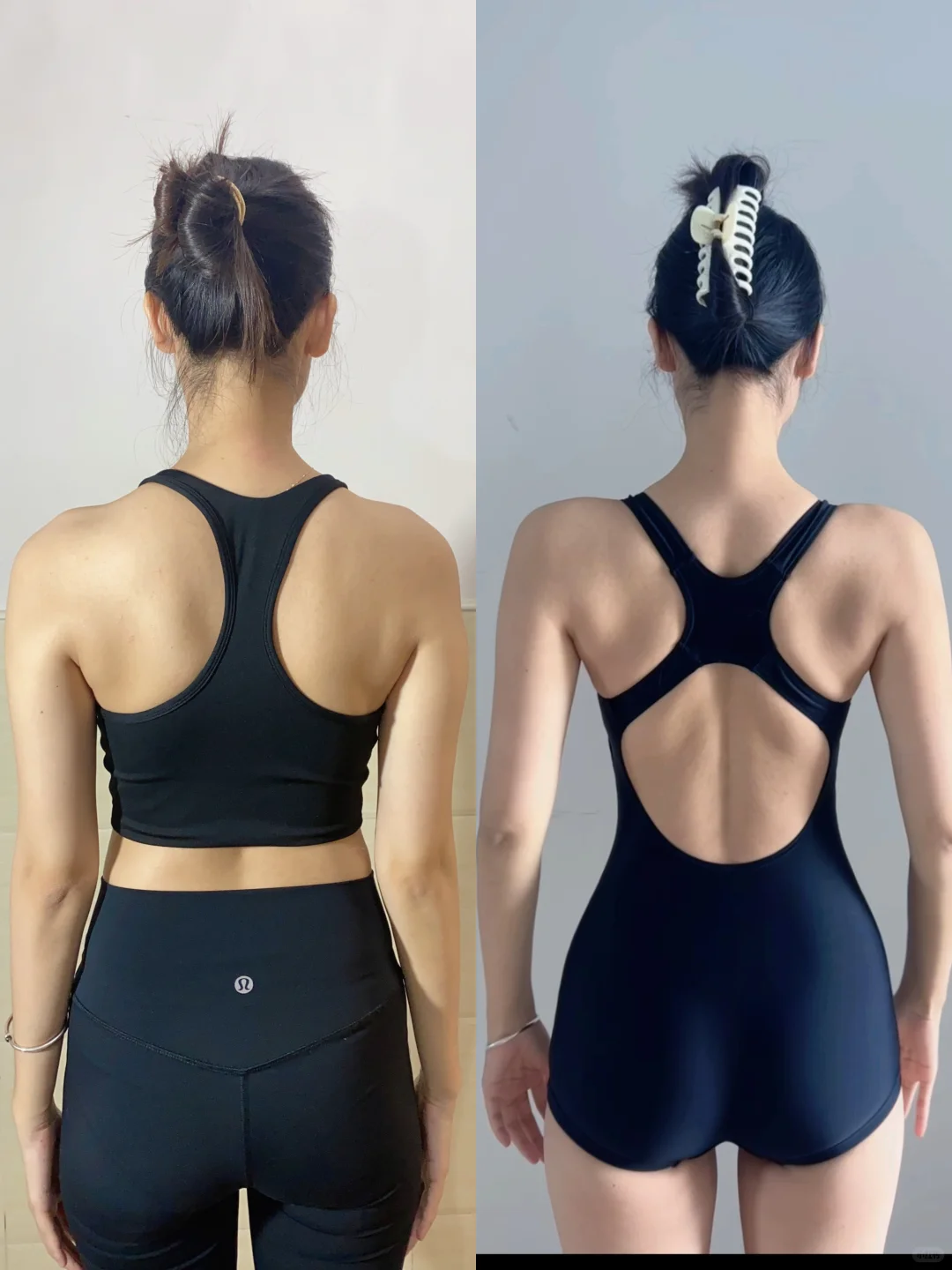 都去游泳，真的巨瘦背！！