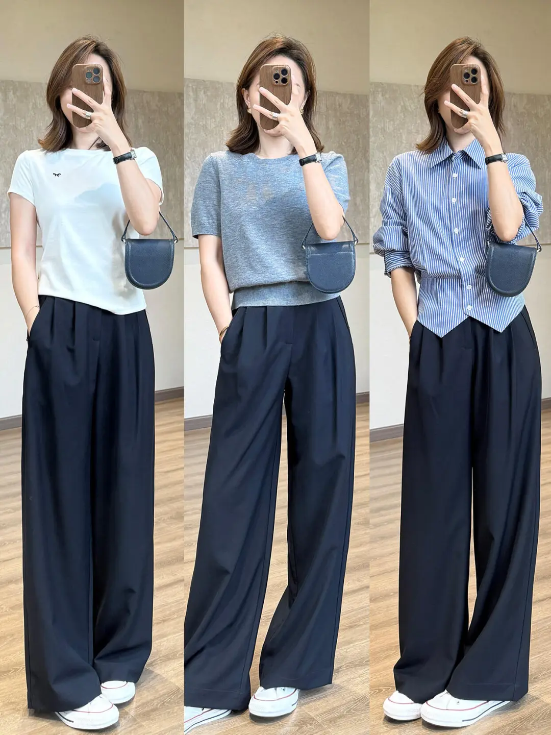 30套松弛感日常上班通勤简约大方谁穿谁好看