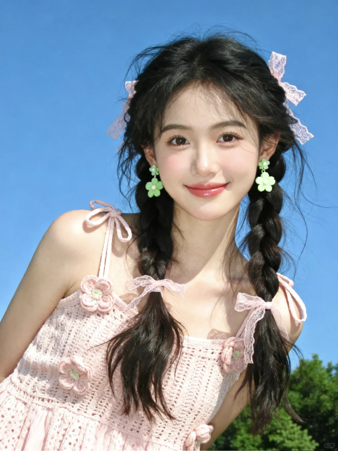 阳光吻住的多巴胺女孩☀️