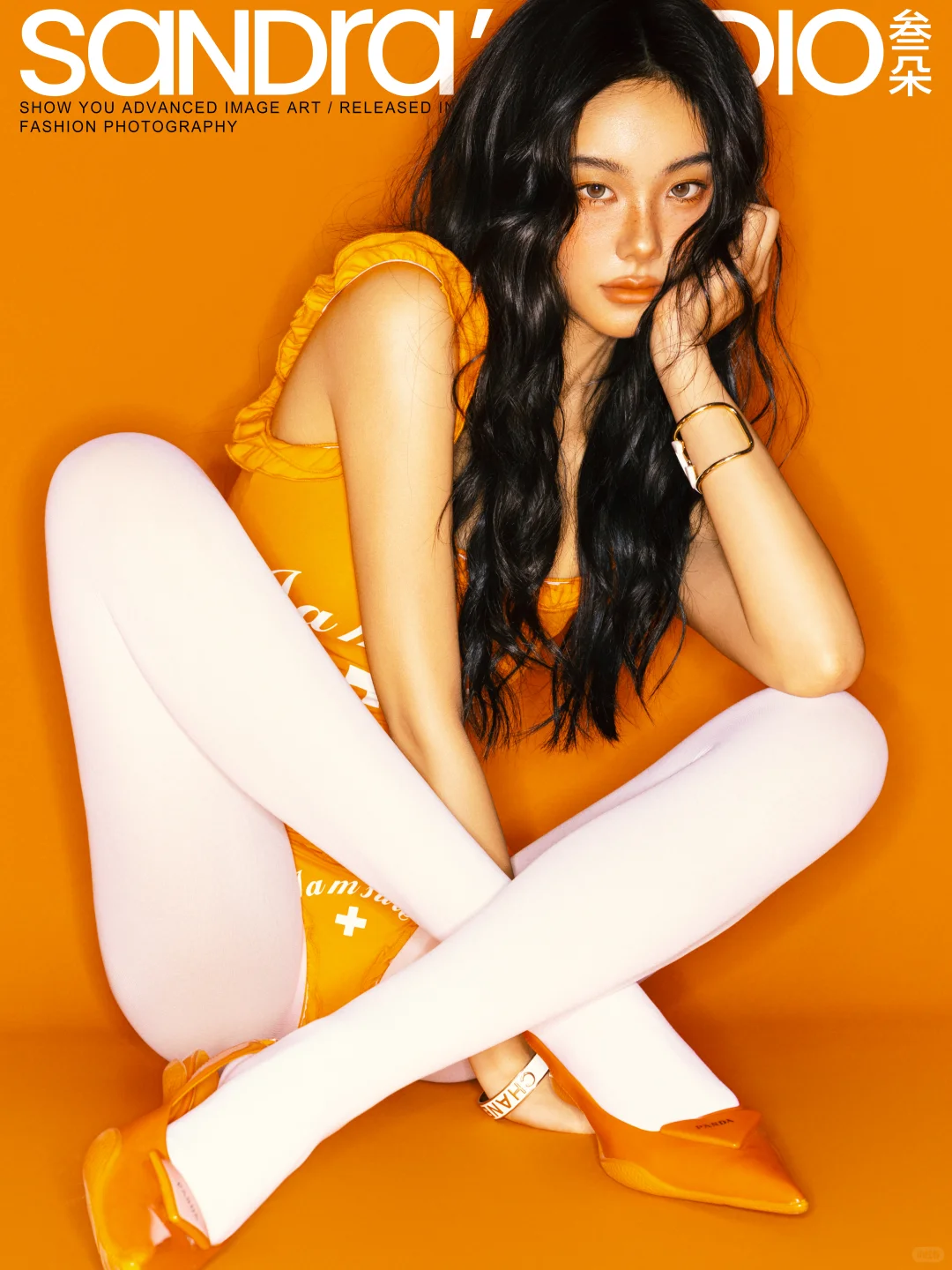 今天不要黑丝，要白丝🍊