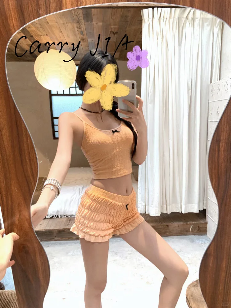 焦糖橘泳衣甜到我心坎里了🍊