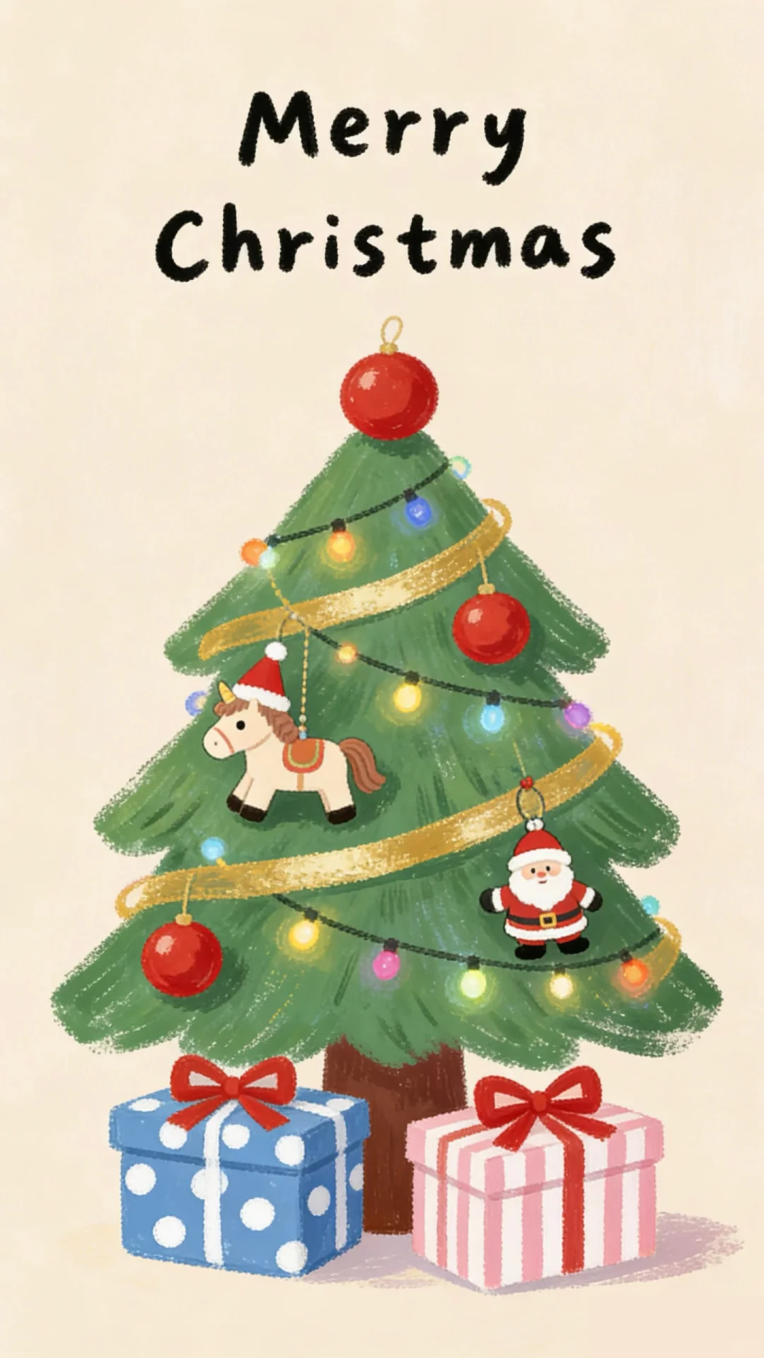 🎄圣诞树壁纸分享～