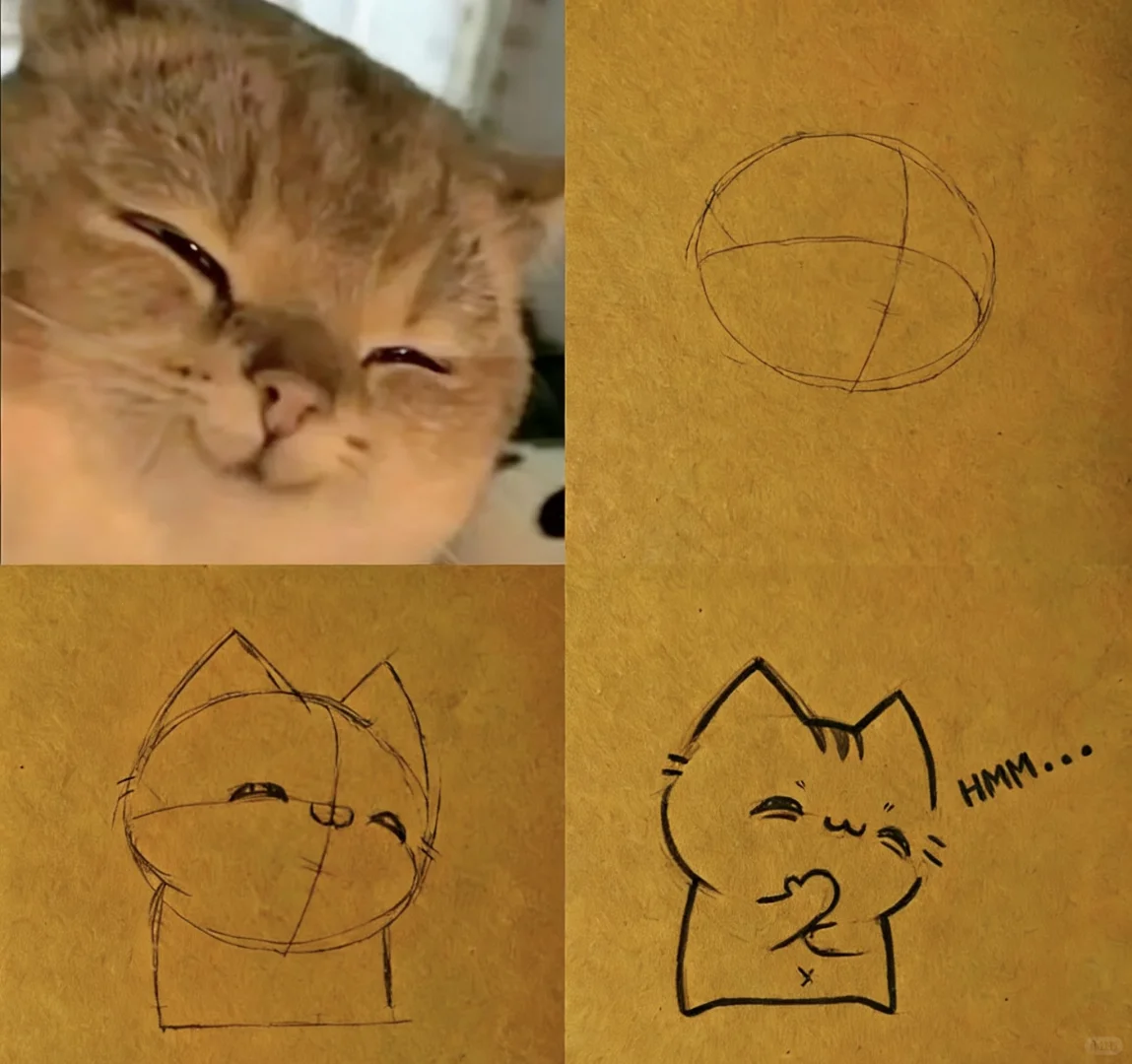 教你画表情包，写生