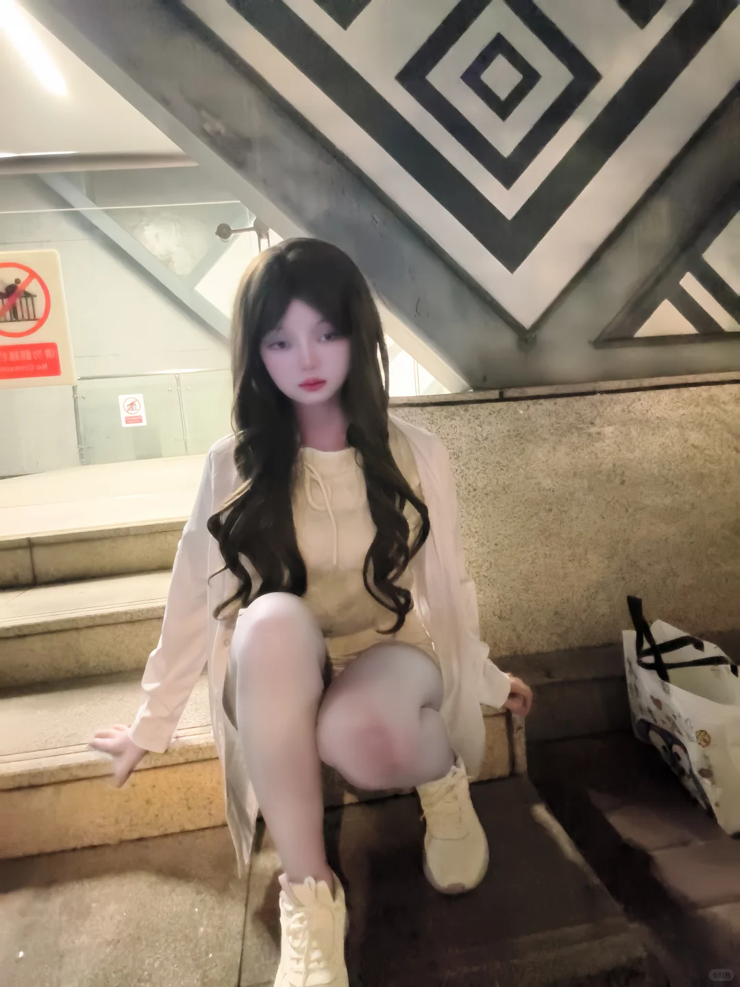 谁懂啊！白丝+小白鞋真的是纯欲天菜组合