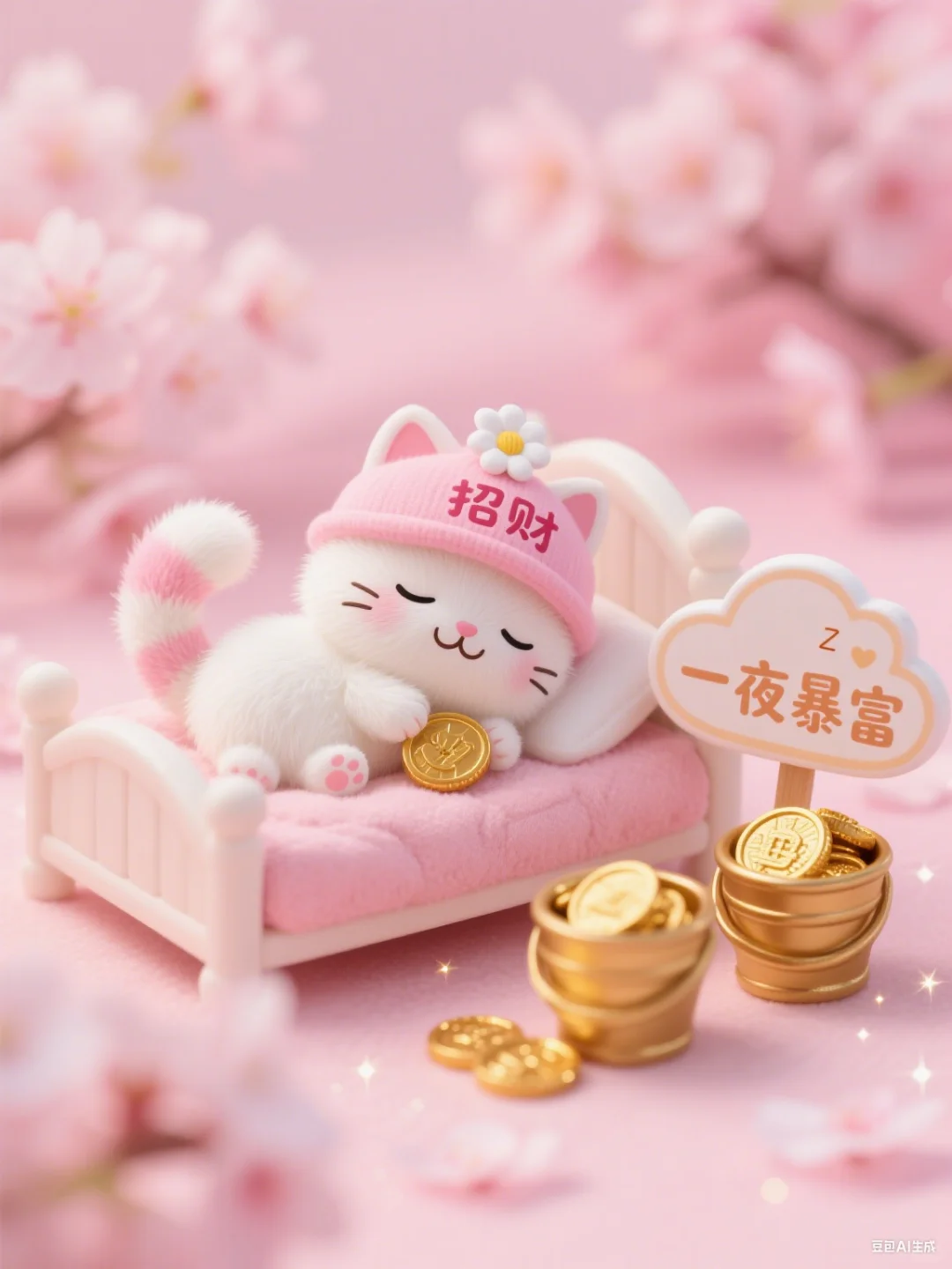 我是一只可爱又治愈的招财猫❤️