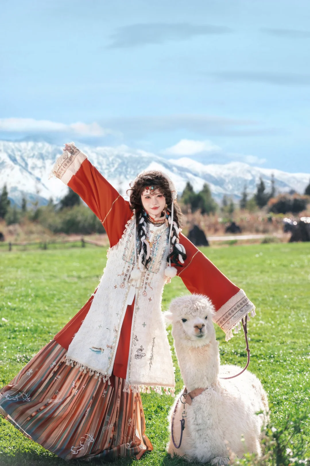 📷丽江写真｜雪山脚下拍出电影感牧羊女大片