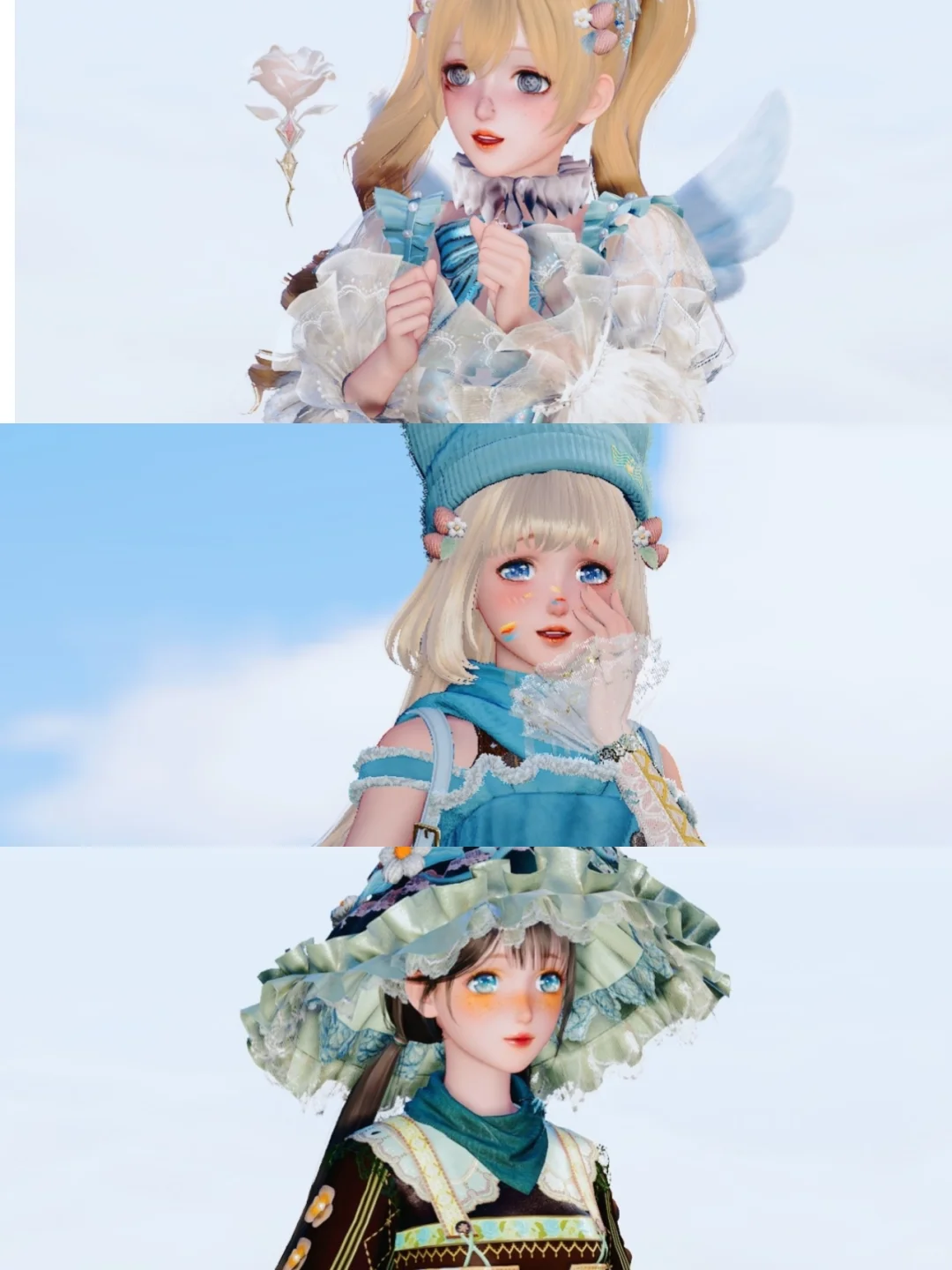 我家满分💯女（新四星这么多有效部件！）