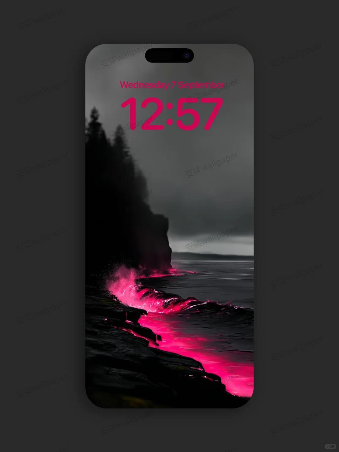 385｜风景动态壁纸｜粉色熔岩海🌊