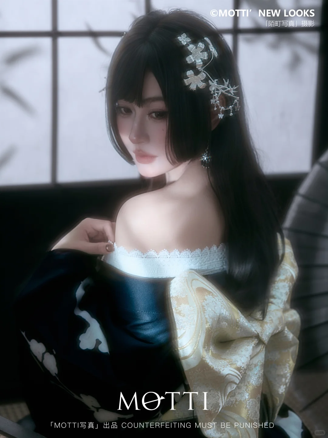 京都黑道千金一日体验🥀恶女花魁写真🖤