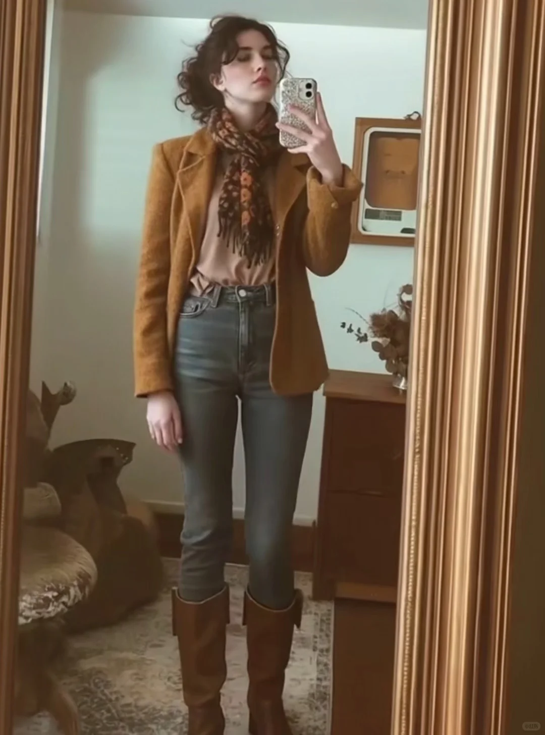 好喜欢这个look🍂