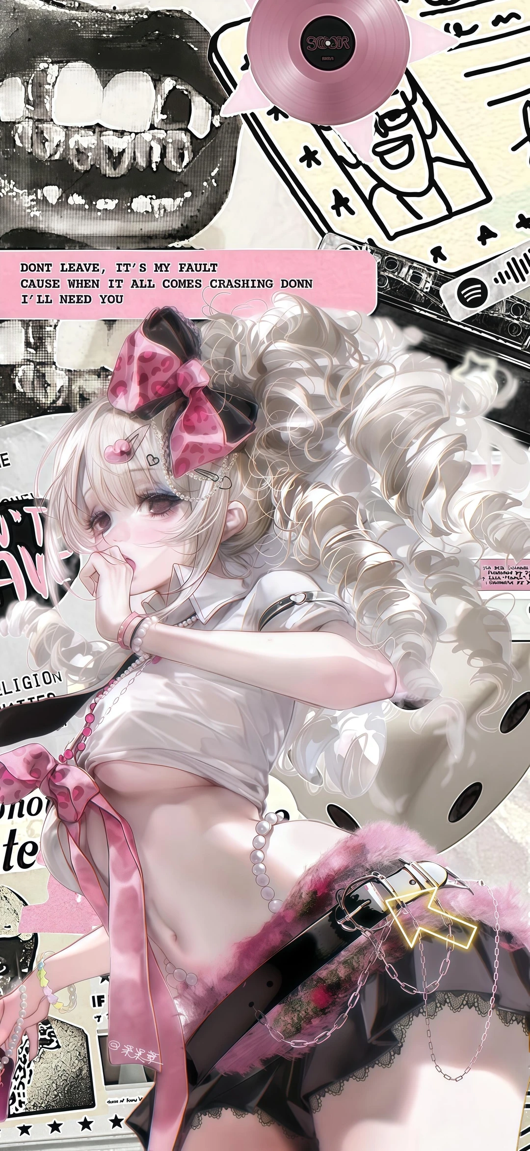 🍒 ‧₊˚ 🩷古早粉萌妹壁纸