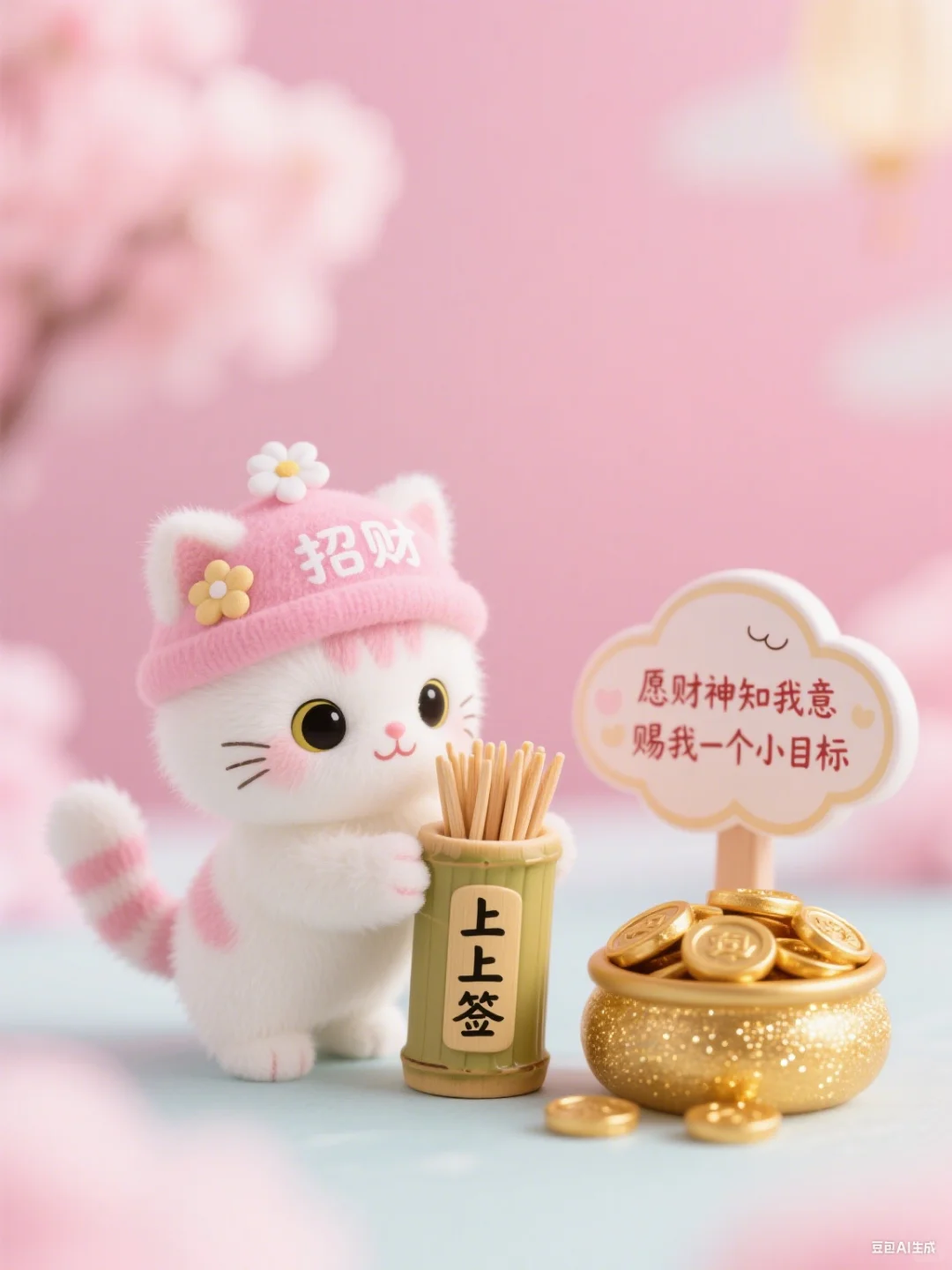 我是一只可爱又治愈的招财猫❤️