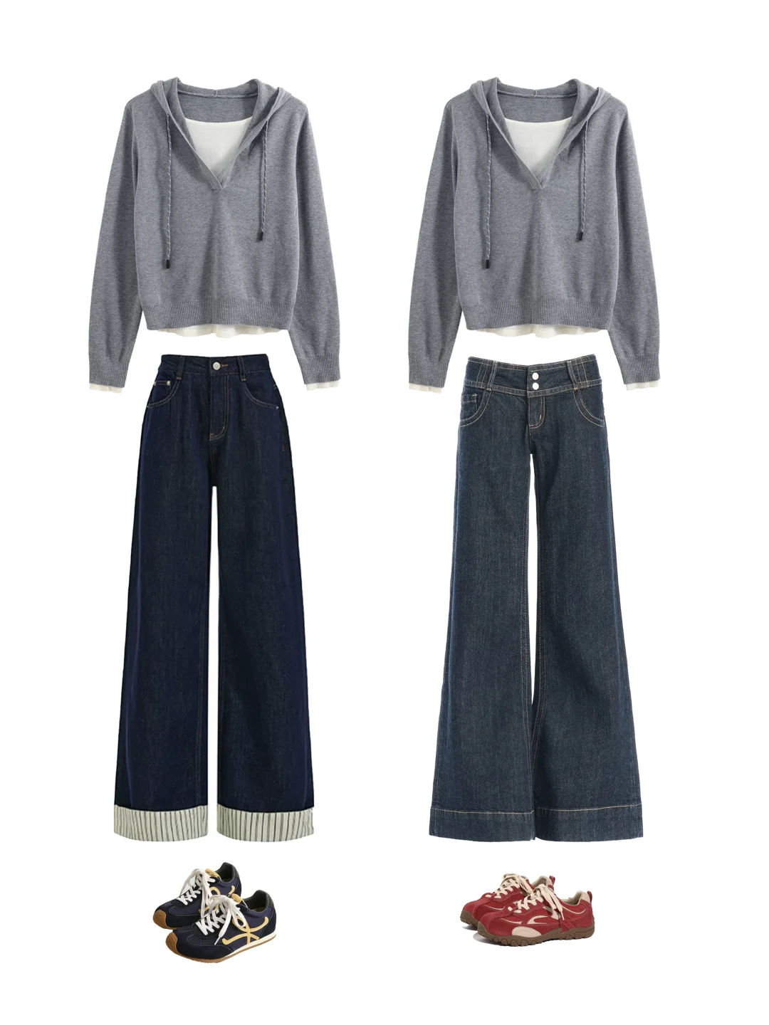 早秋卫衣穿搭合集🍂