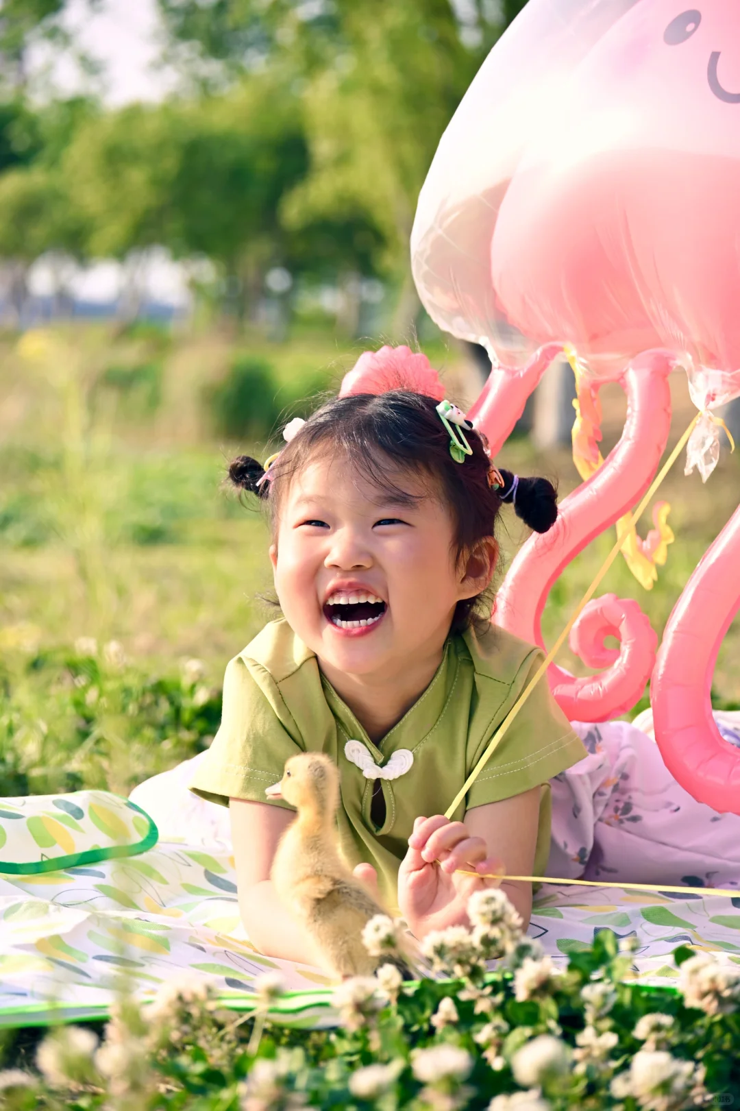 给我小外甥女拍的写真库存