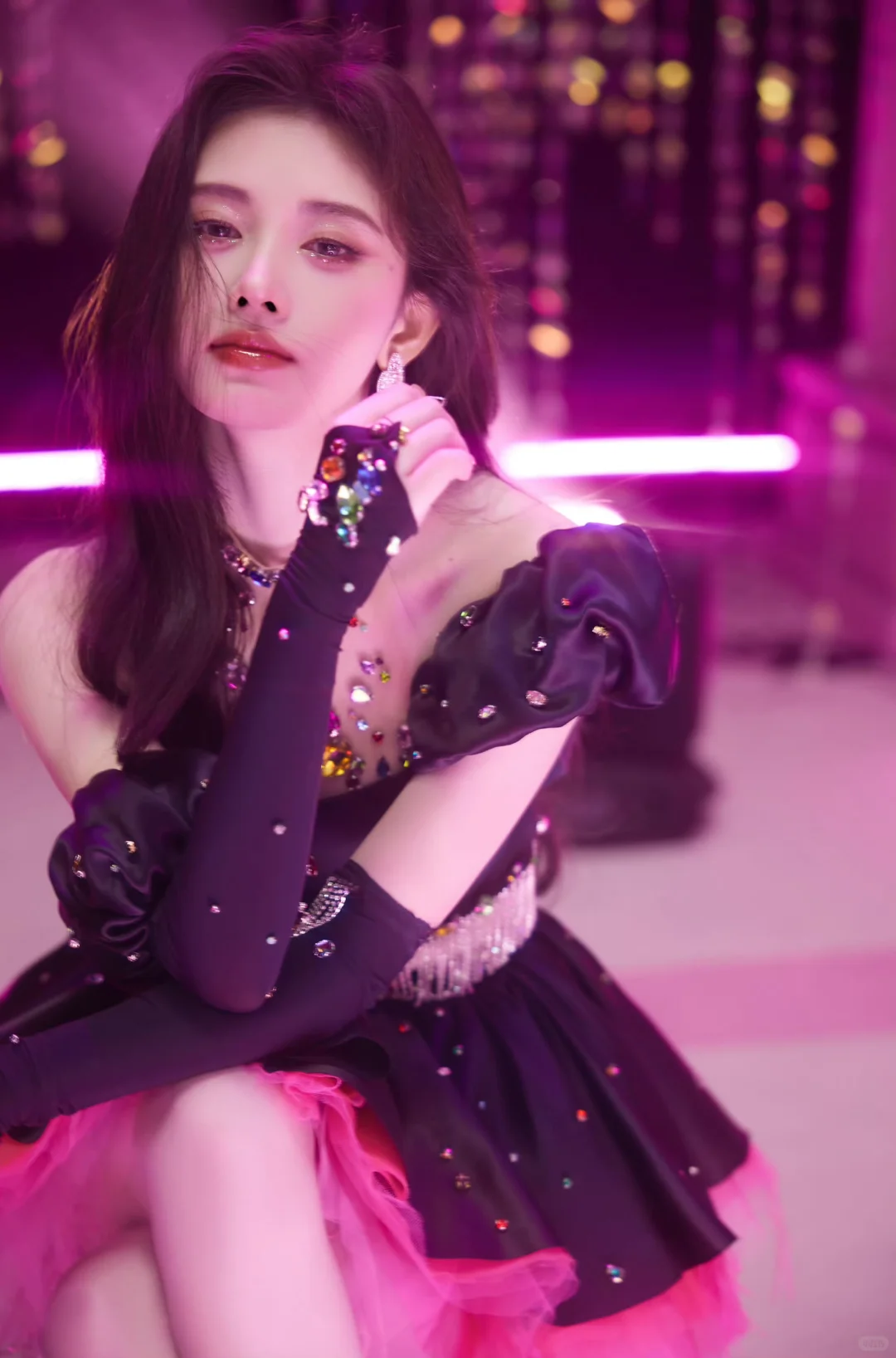 鞠婧祎🖤🤍黑丝➕白丝