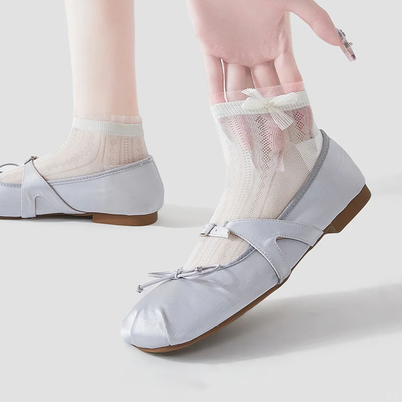 🎀轻薄透气袜子，夏天穿超舒服！