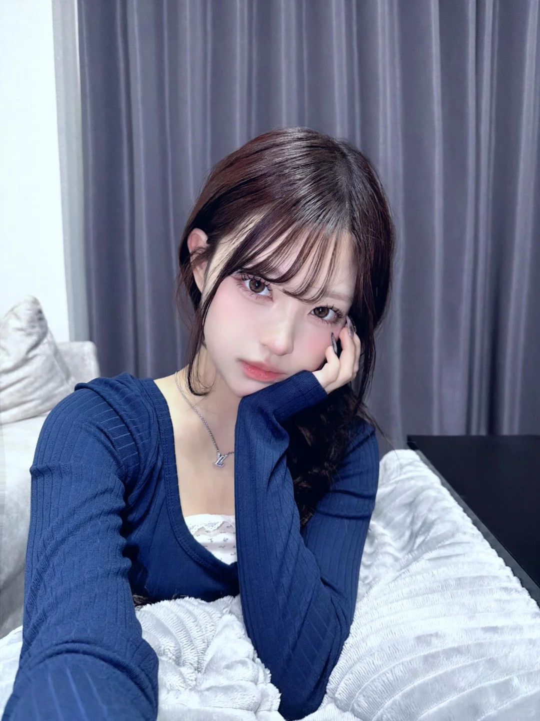 此女简直是中日韩通吃的风格